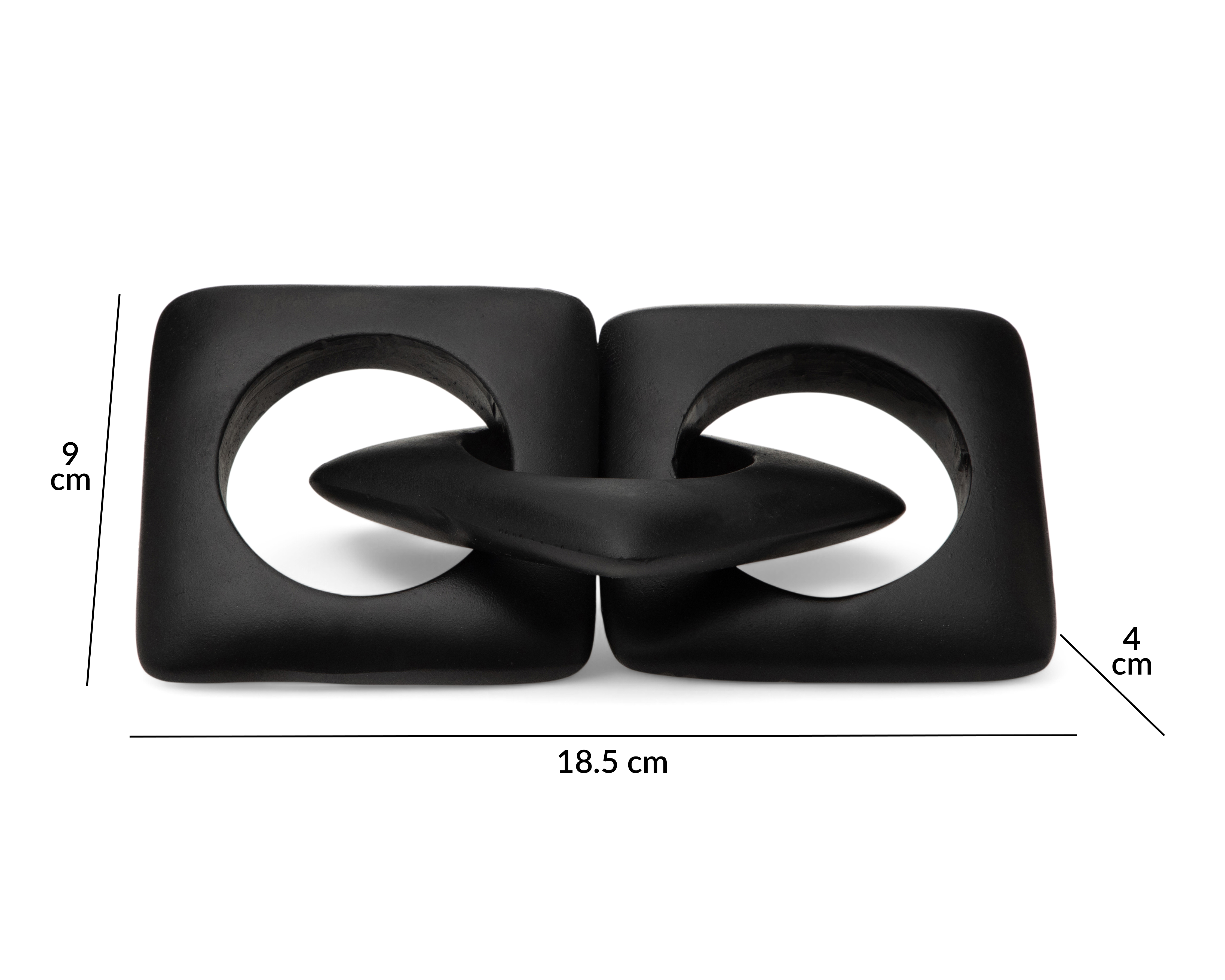 Foto 6 | Foto 6 | Figura Decorativa Eslabones Rigel de Poliresina