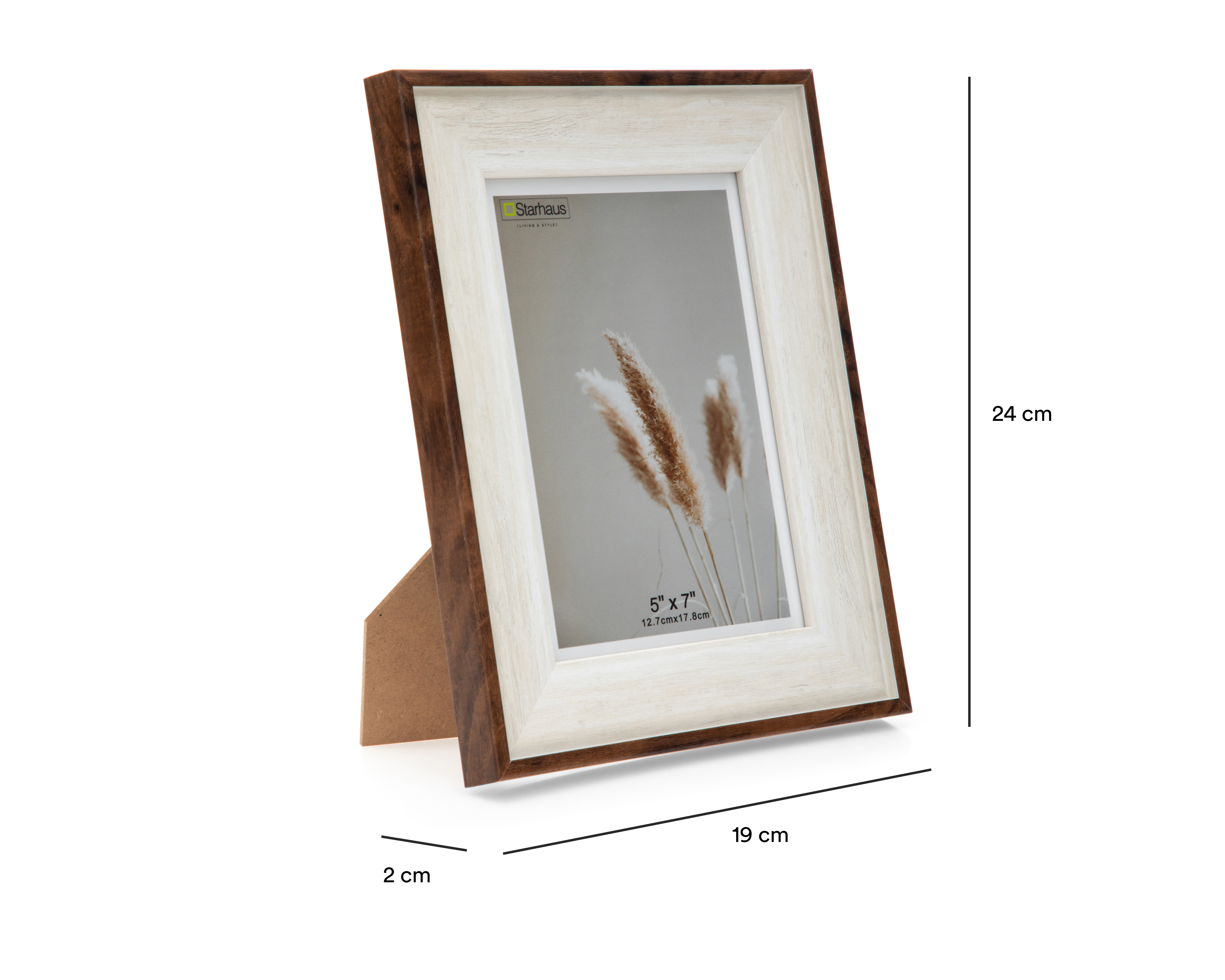 Foto 5 | Foto 5 | Portarretrato de Poliestireno Starhaus 5 x 7 Pulgadas