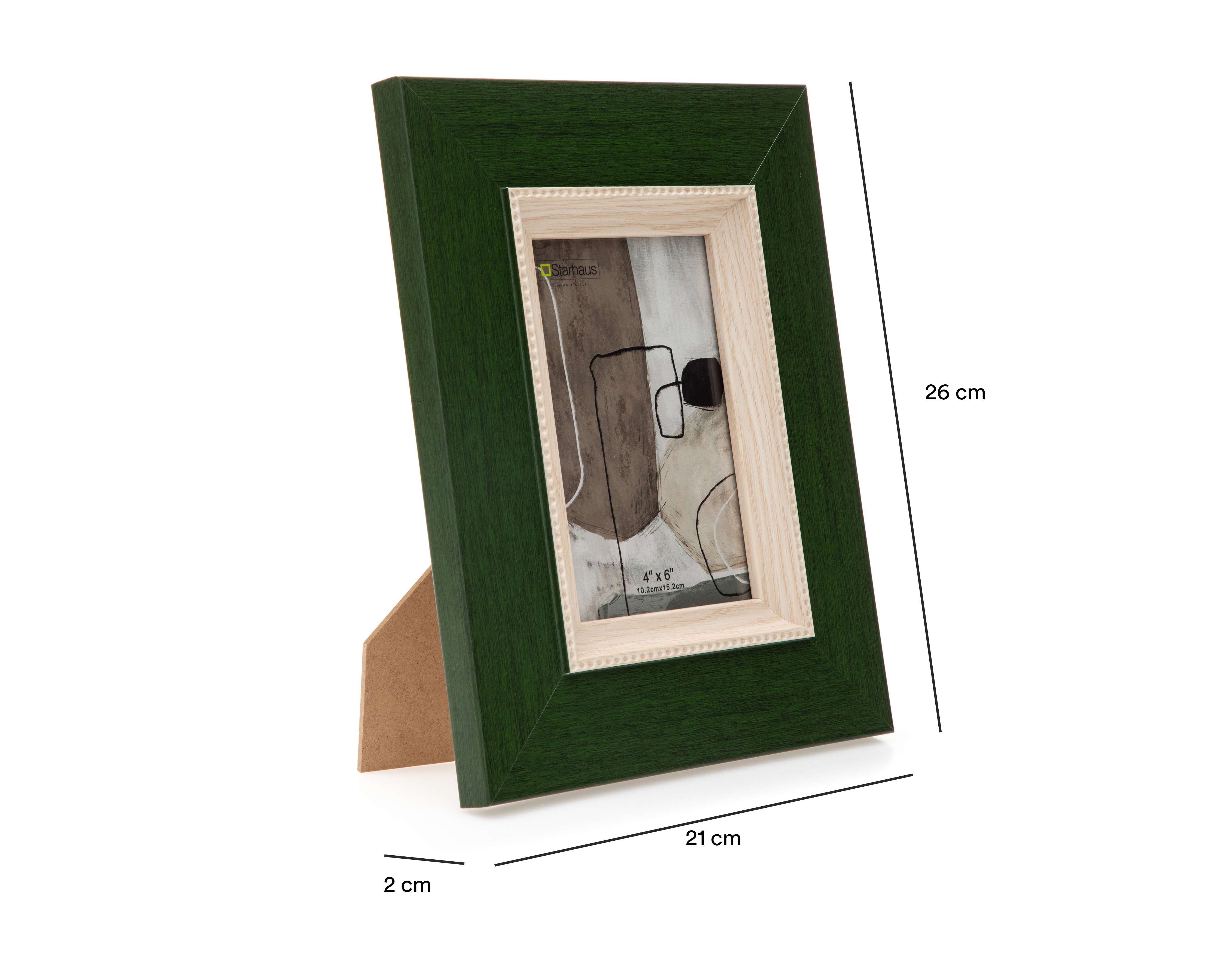 Foto 5 | Foto 5 | Portarretrato de Poliestireno Starhaus 4 x 6 Pulgadas