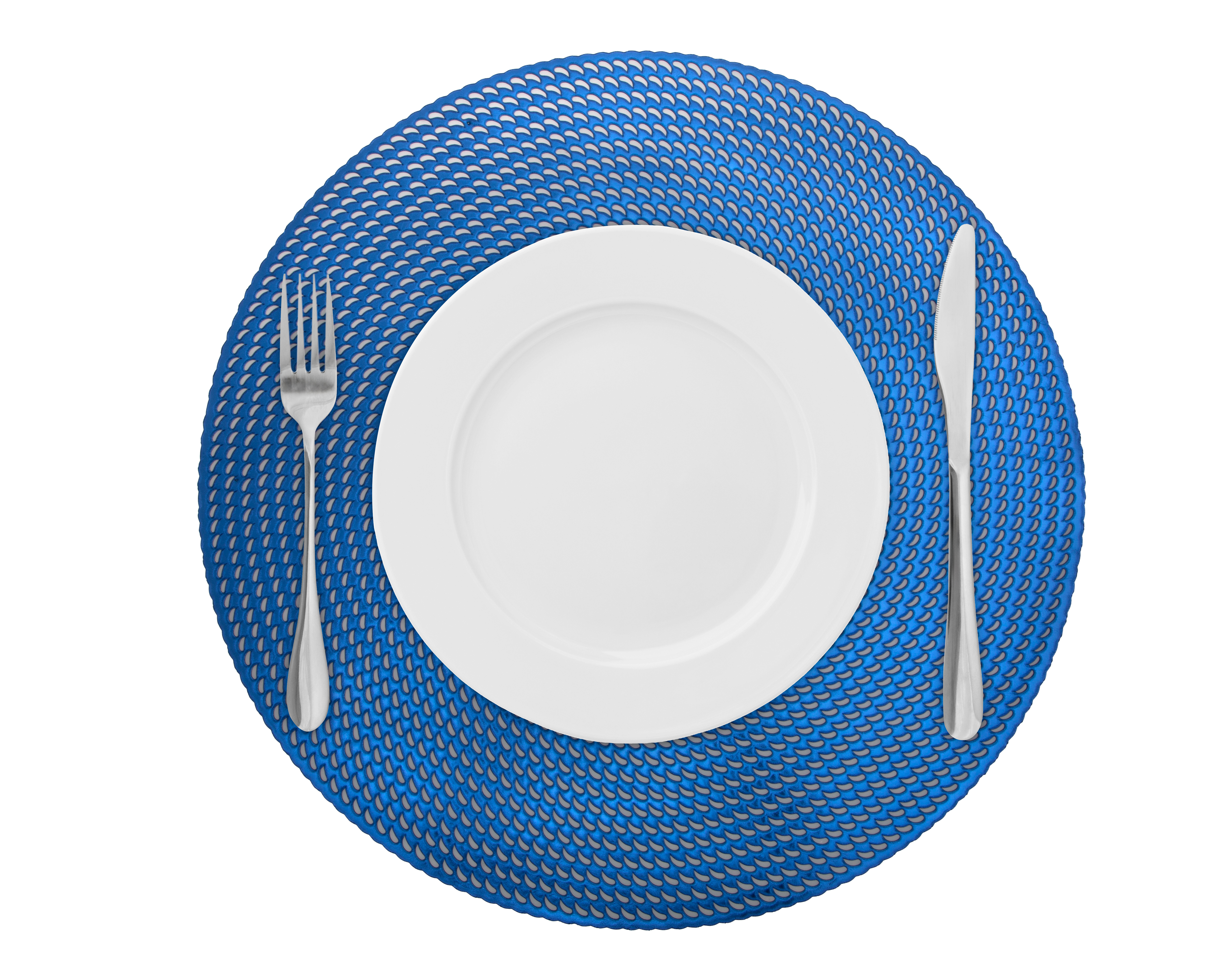 Foto 2 | Foto 2 | Mantel Individual Azul Starhaus Zafiro 4 Piezas