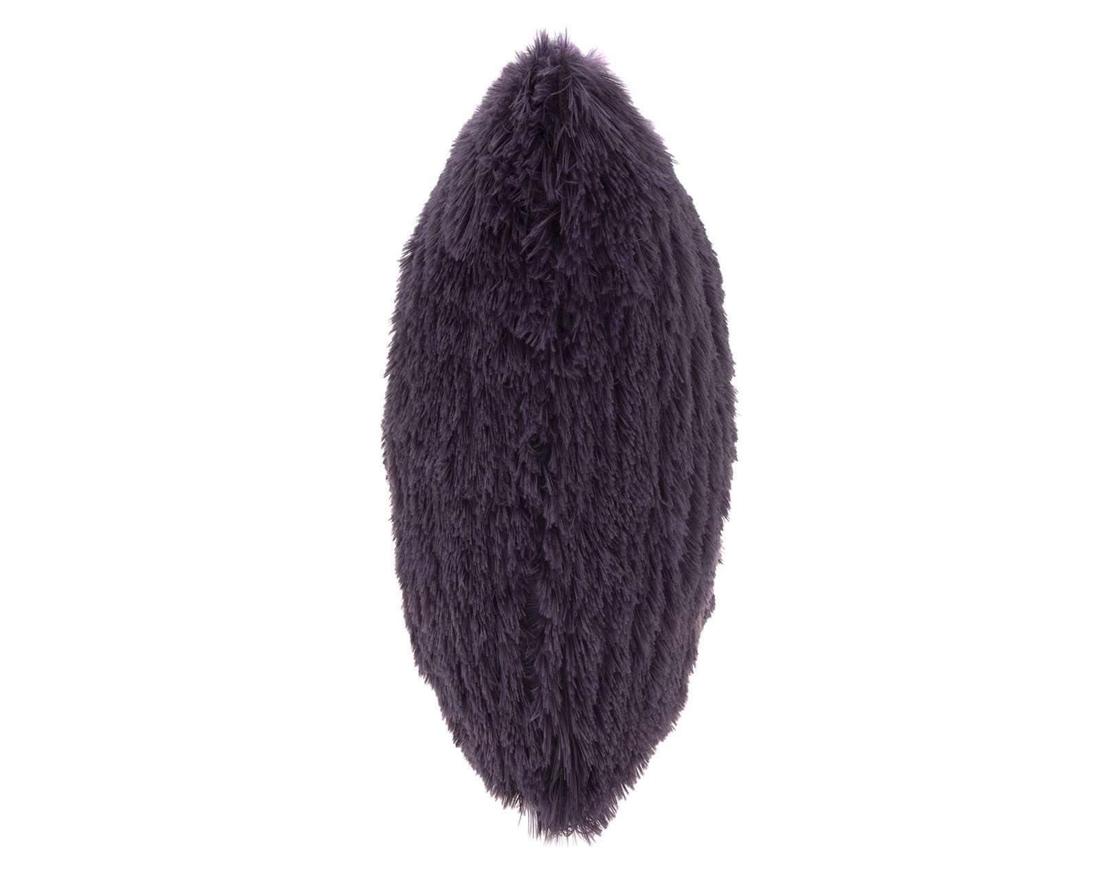Foto 3 pulgar | Foto 2 | Cojín Decorativo Pelo Alto Morado