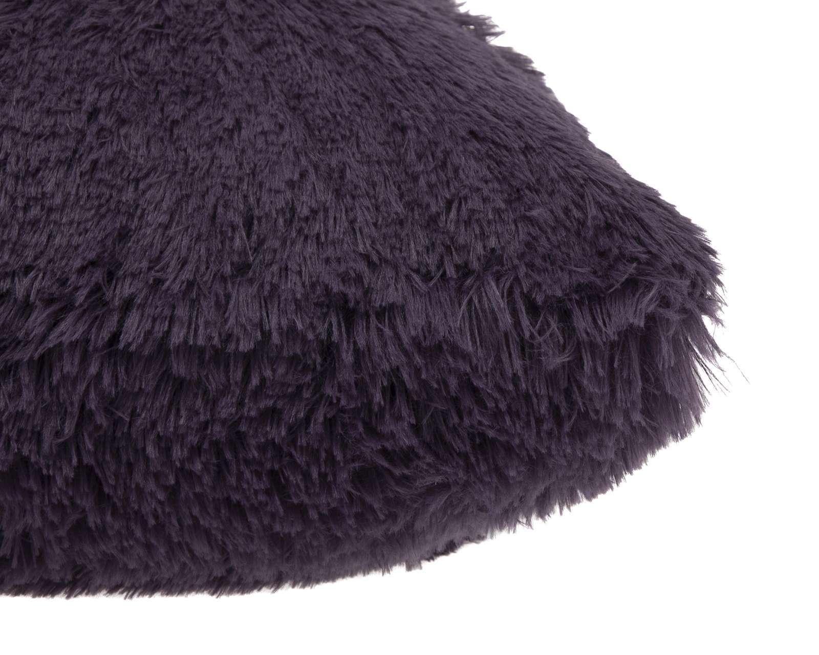 Foto 4 pulgar | Foto 3 | Cojín Decorativo Pelo Alto Morado