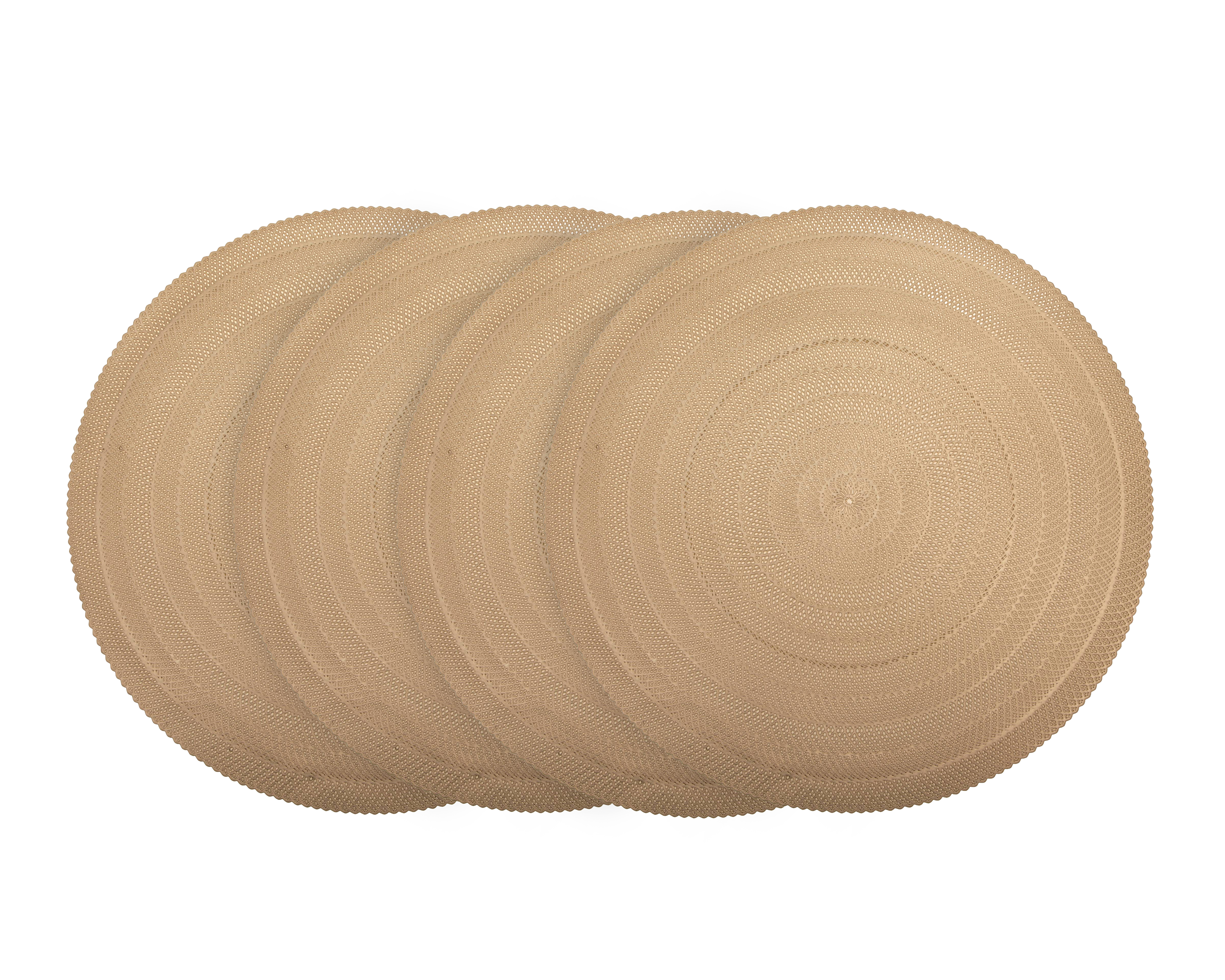 Foto 4 pulgar | Foto 3 | Mantel Individual Dorado Starhaus Snake 4 Piezas