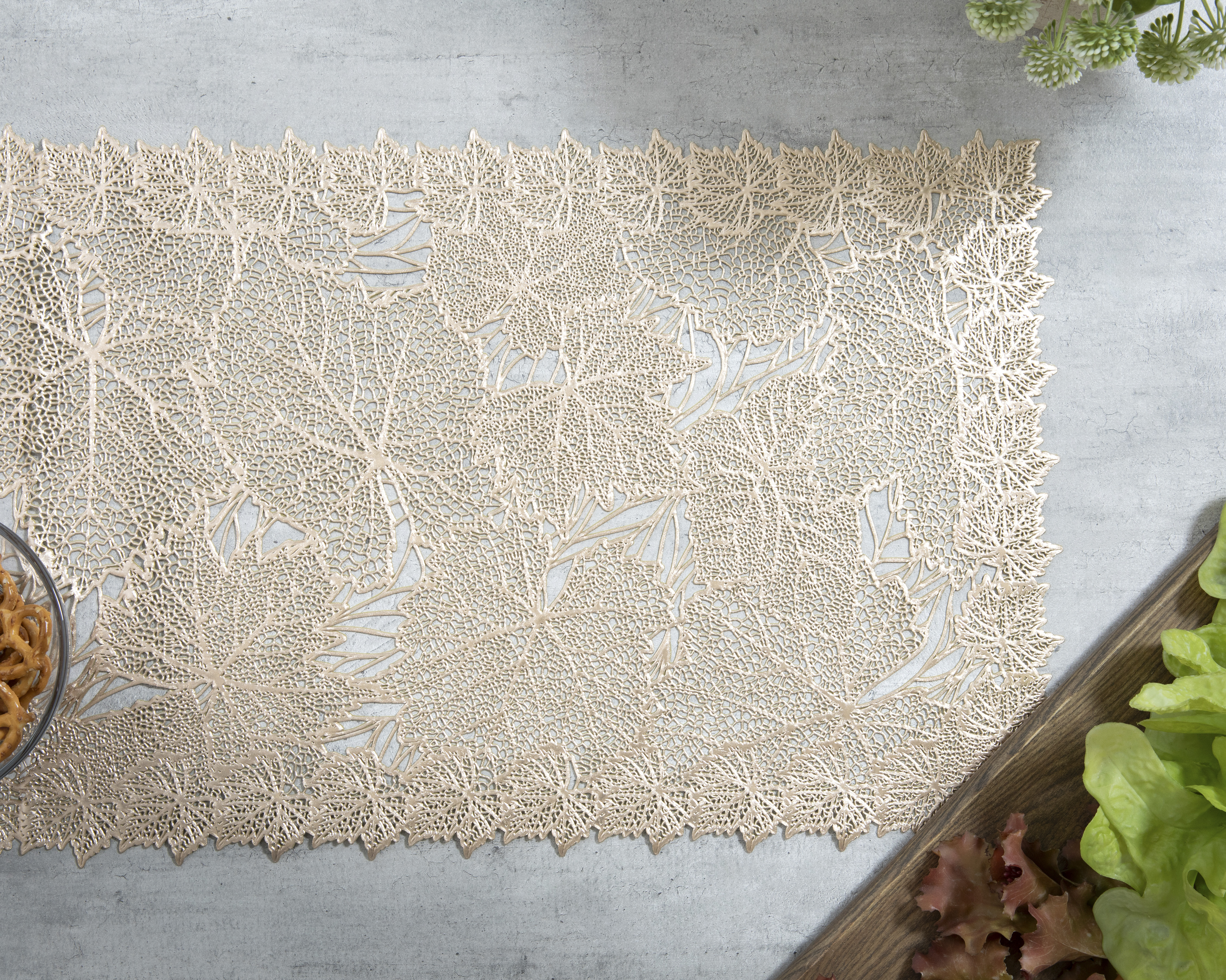 Foto 1 | Foto 1 | Camino de Mesa Dorado Starhaus Queen 33 x 92 cm