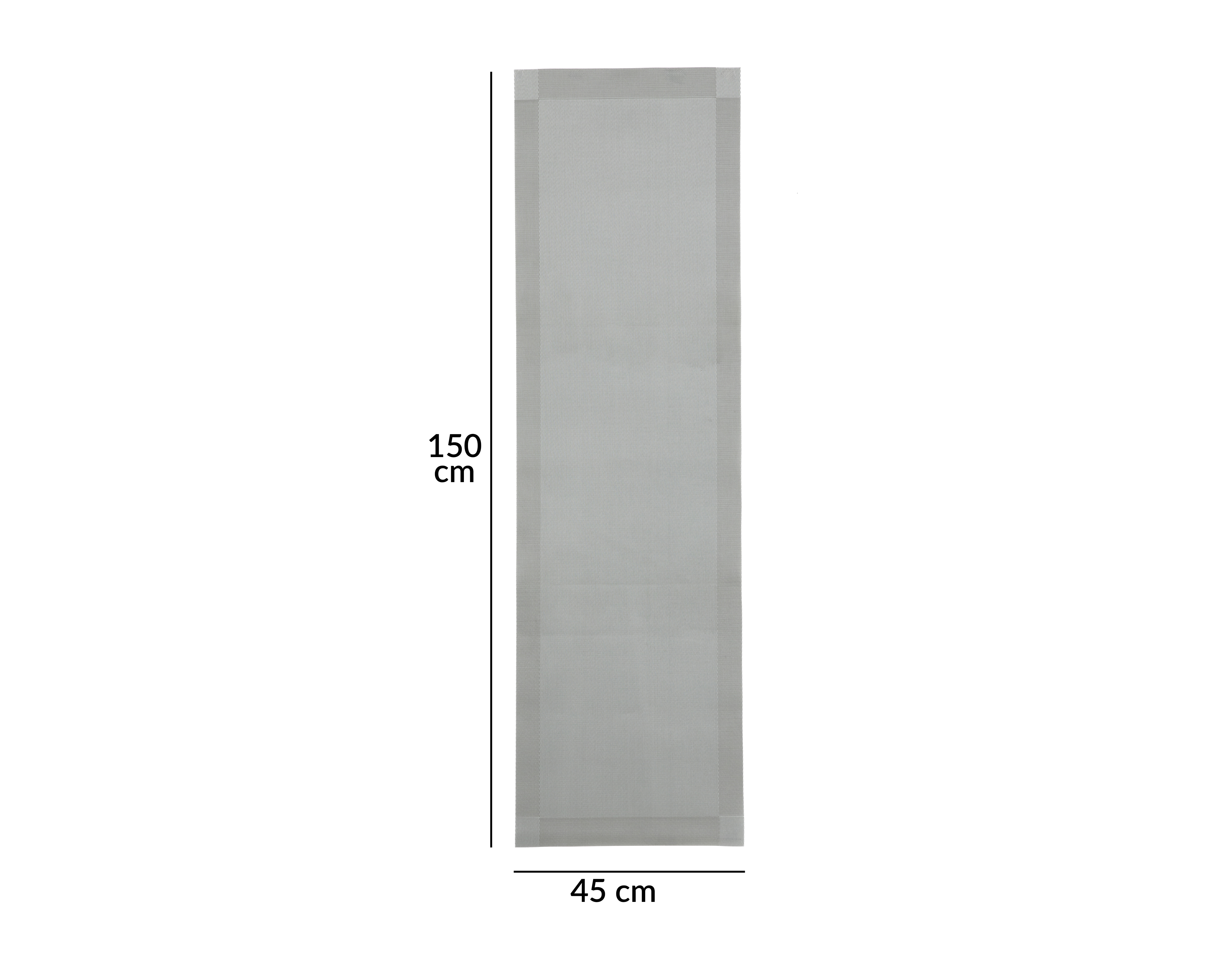 Foto 6 pulgar | Foto 5 | Camino de Mesa Gris Starhaus Ártico 45 x 150 cm