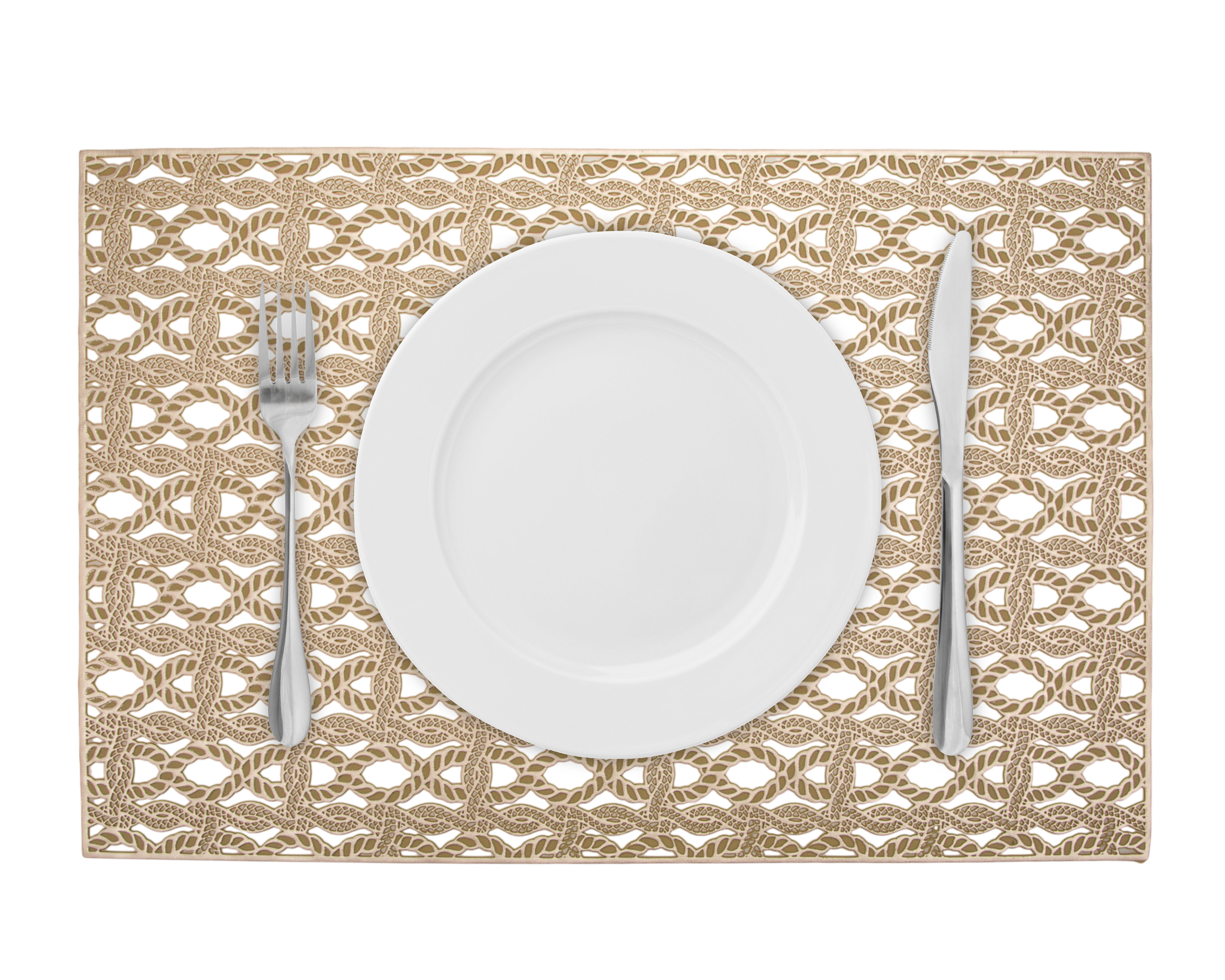 Foto 2 | Foto 2 | Mantel Individual Dorado Starhaus Marinero 4 Piezas