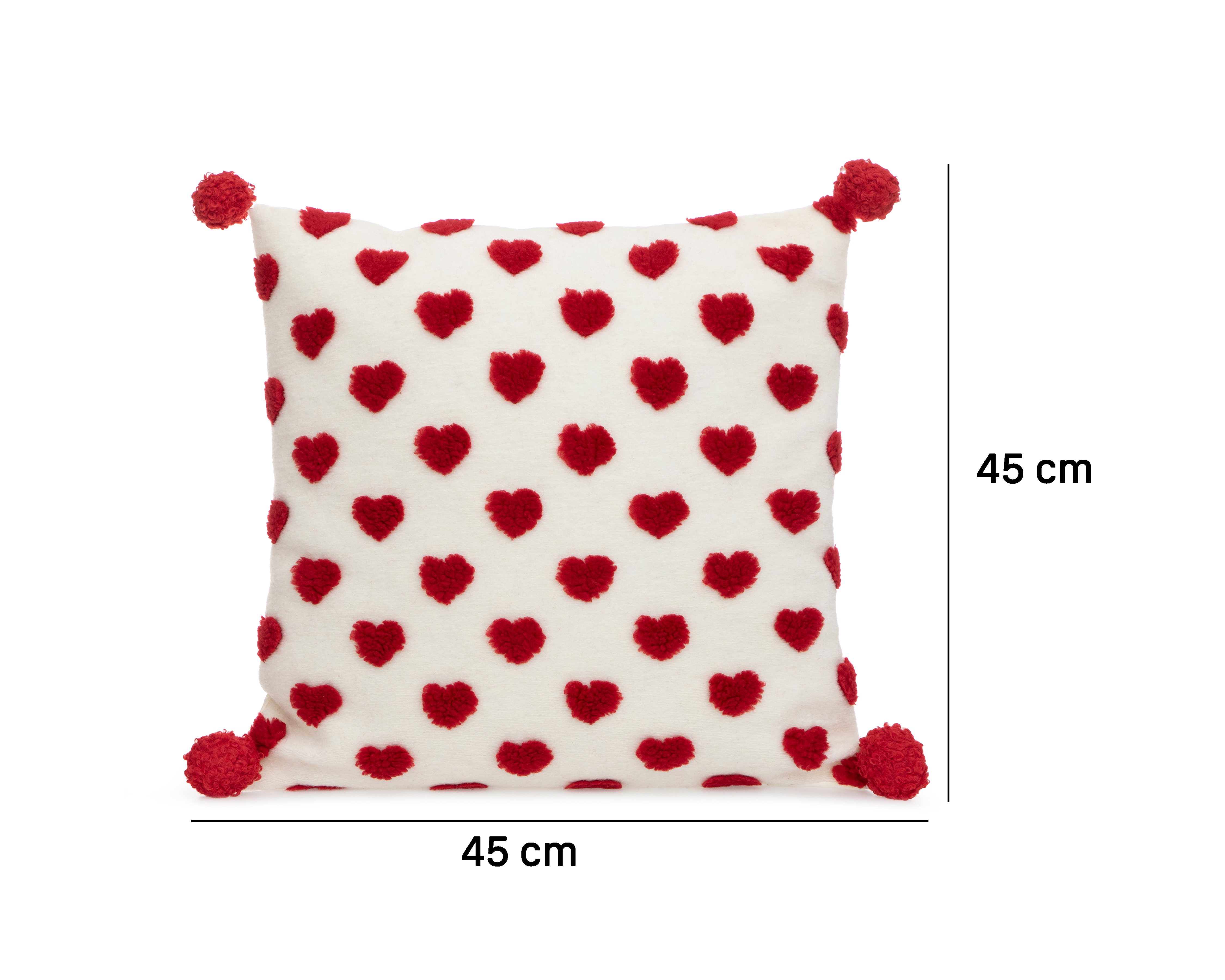 Foto 6 | Foto 6 | Cojín Decorativo Hearts