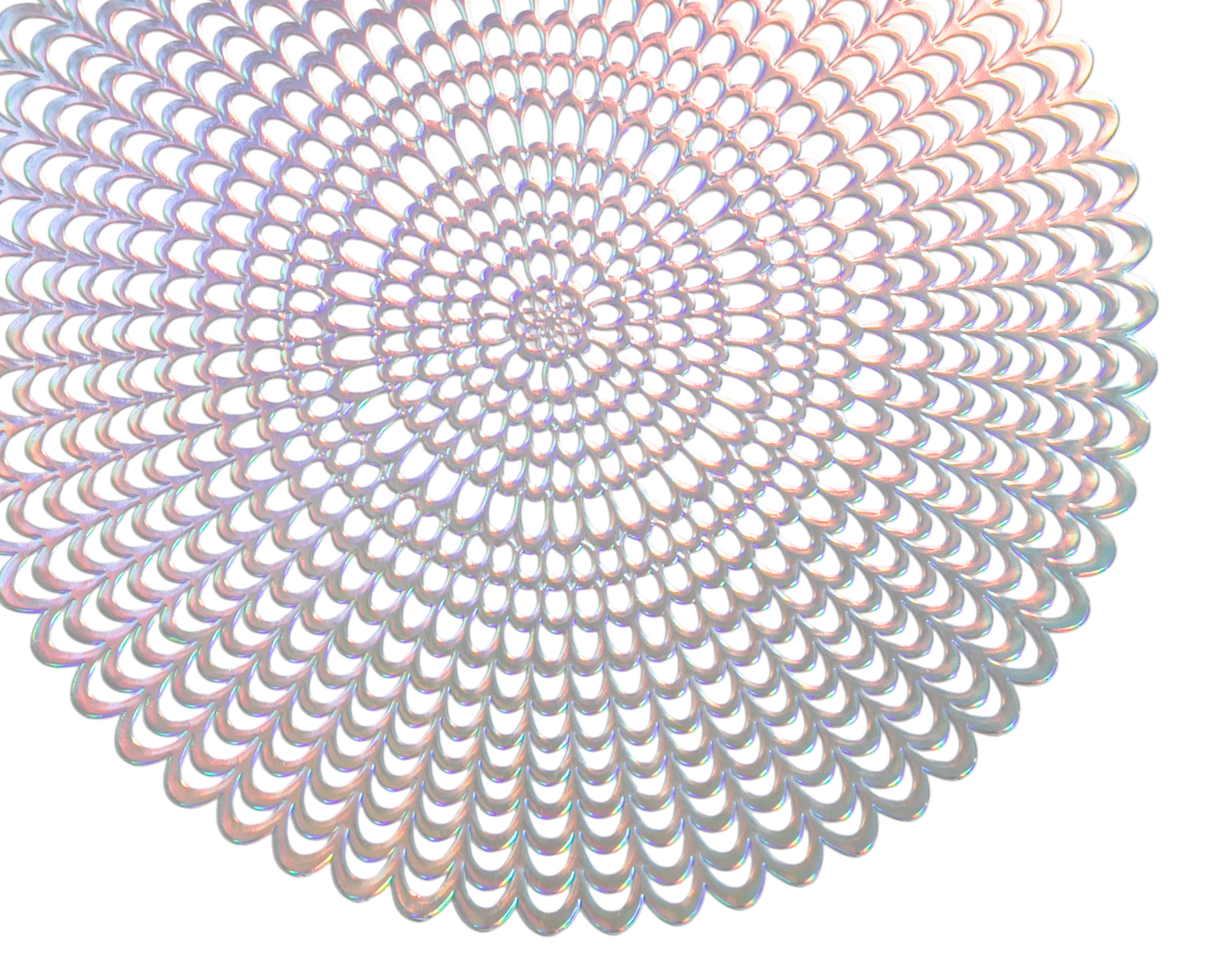 Foto 5 | Foto 5 | Mantel Individual Plateado Starhaus Aster 4 Piezas