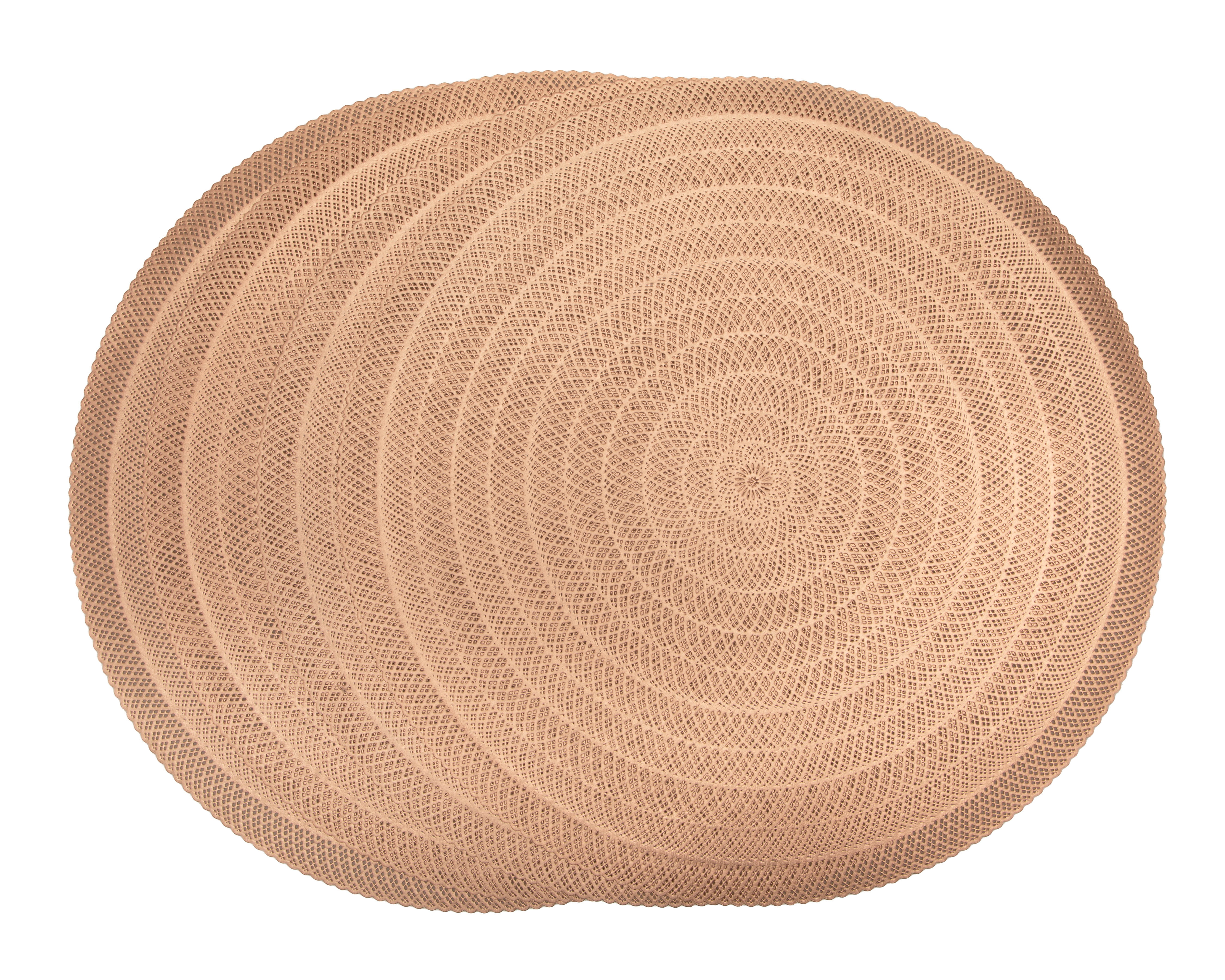 Foto 4 pulgar | Foto 3 | Mantel Individual Oro Rosa Starhaus Coral 4 Piezas