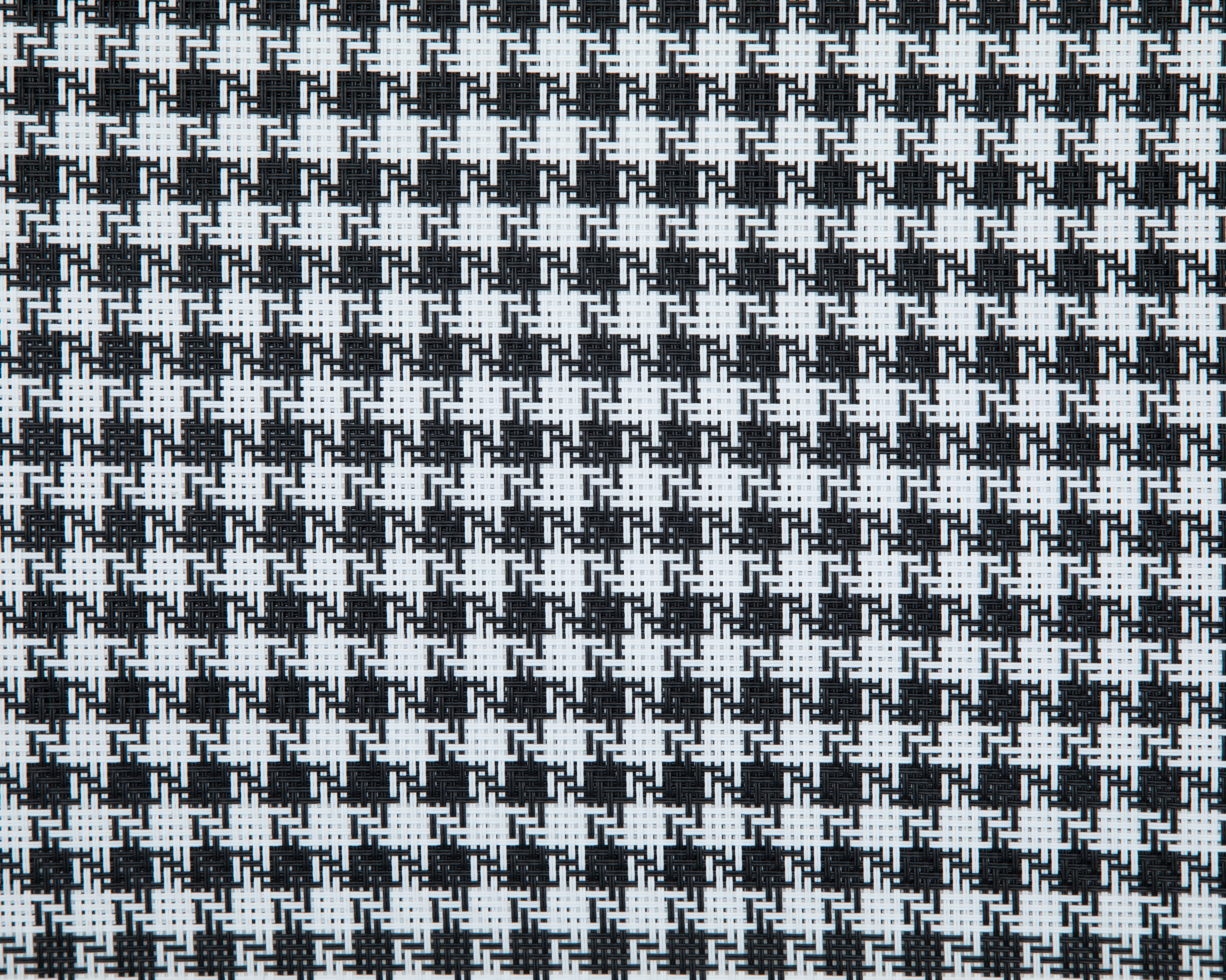 Foto 6 pulgar | Foto 5 | Mantel Individual Blanco y Negro Starhaus Domino 4 Piezas