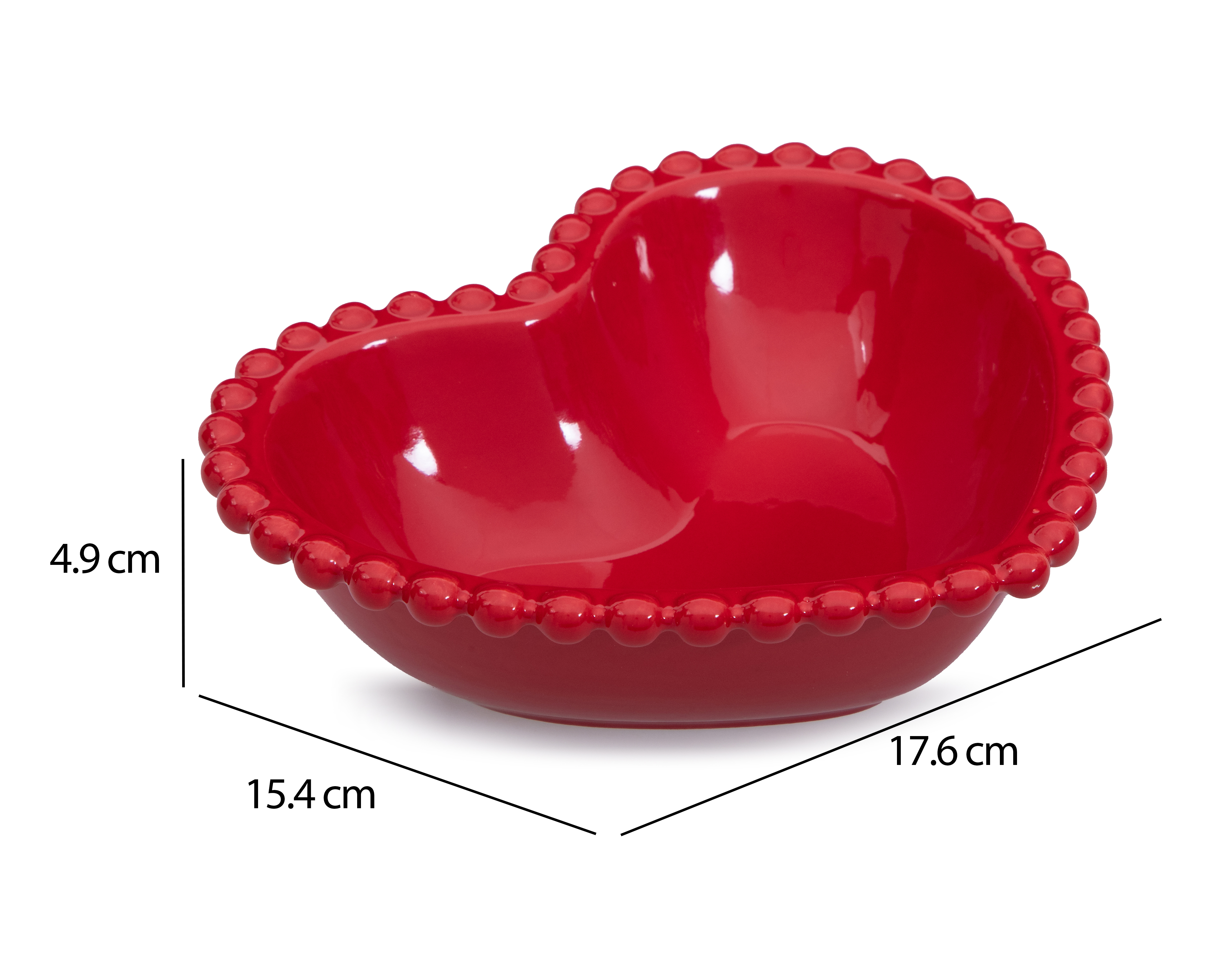 Foto 5 | Foto 5 | Joyero de Cerámica Starhaus Rojo