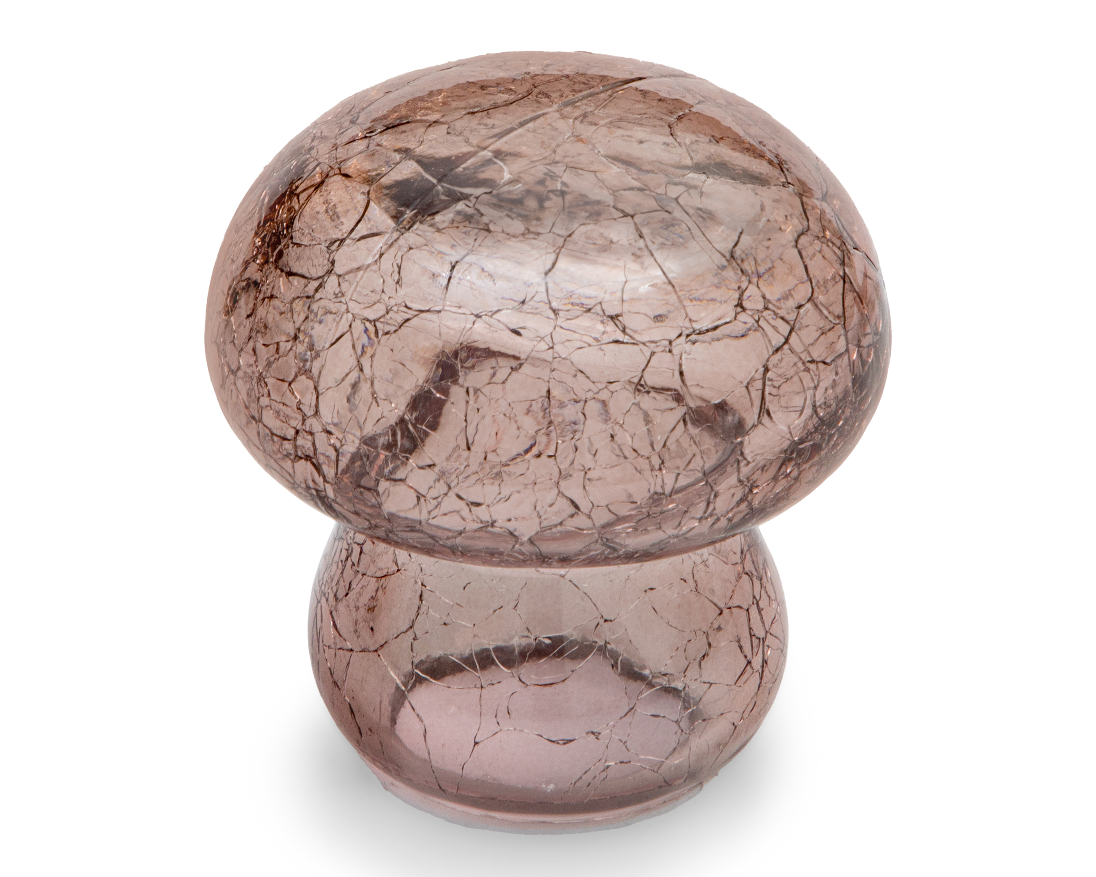 Foto 4 pulgar | Foto 3 | Escultura de Hongo Rufus de Vidrio 3 Piezas