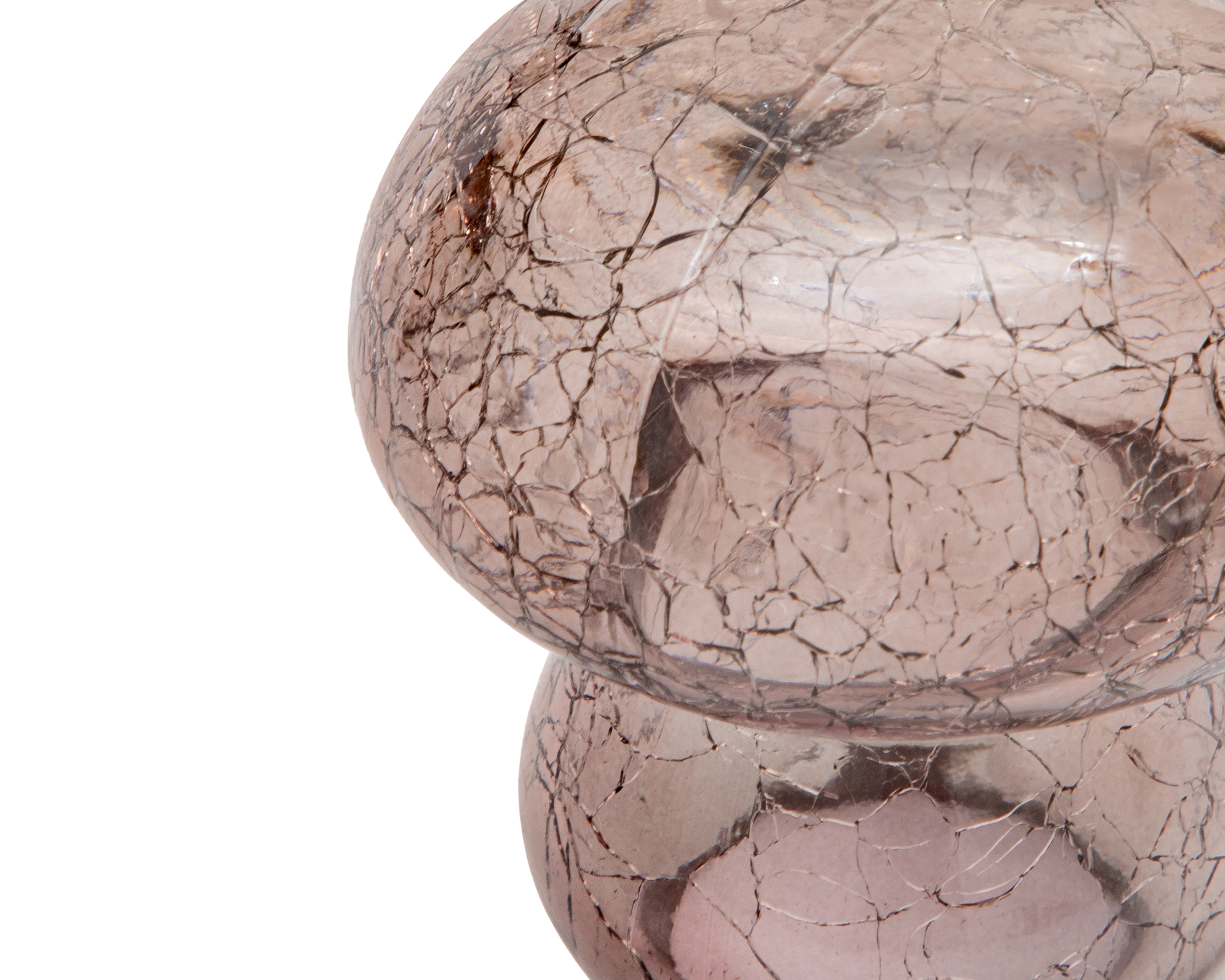 Foto 4 | Foto 4 | Escultura de Hongo Rufus de Vidrio 3 Piezas