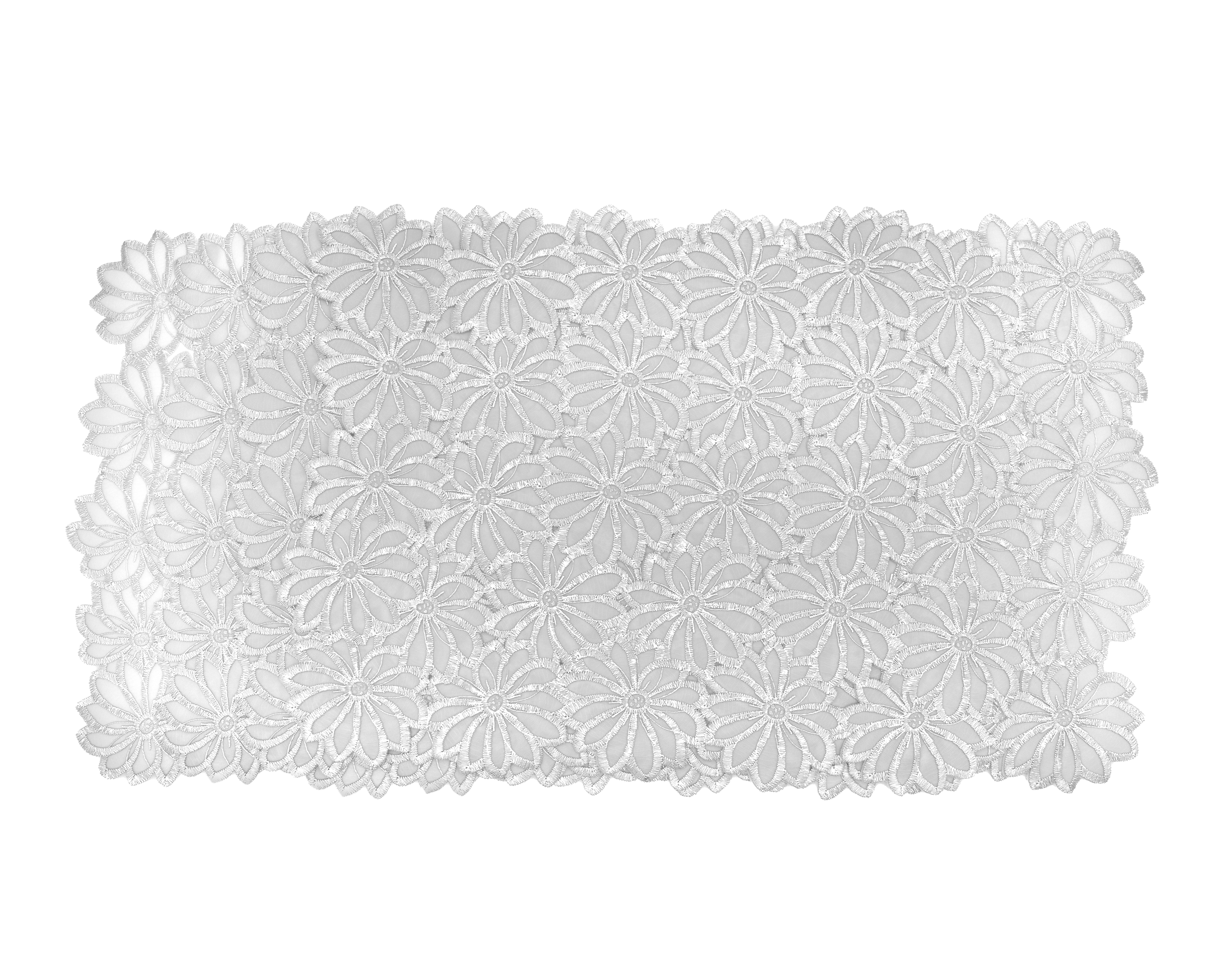 Foto 3 | Foto 3 | Mantel Individual Plateado Starhaus Lirio 4 Piezas