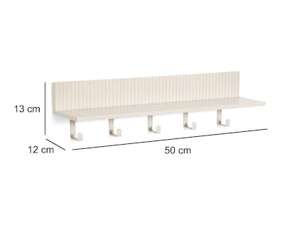 Foto 5 | Foto 5 | Repisa de Madera Industrializada y Metal Starhaus 50 cm