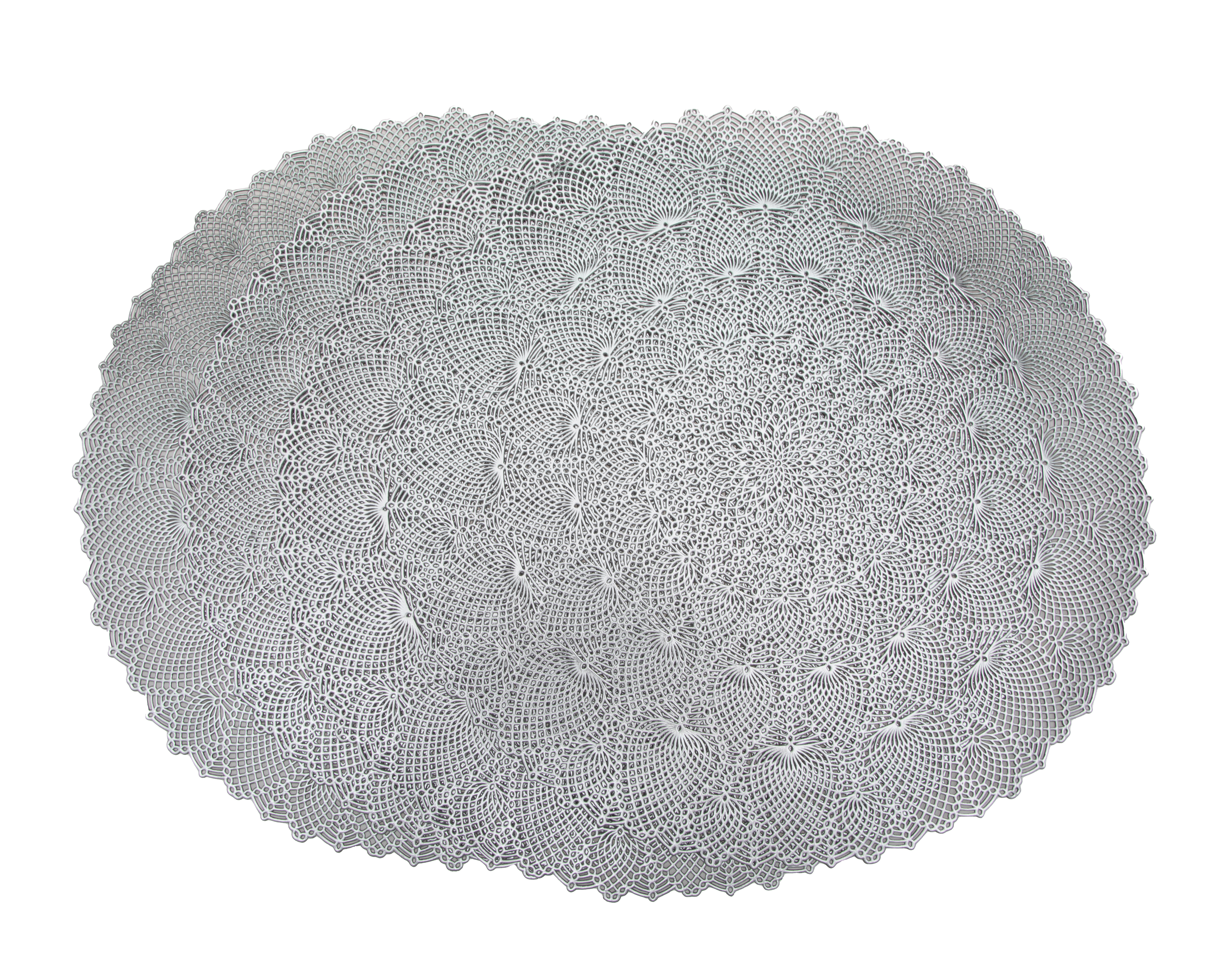 Foto 3 | Foto 3 | Mantel Individual Plateado Starhaus Mandala 4 Piezas