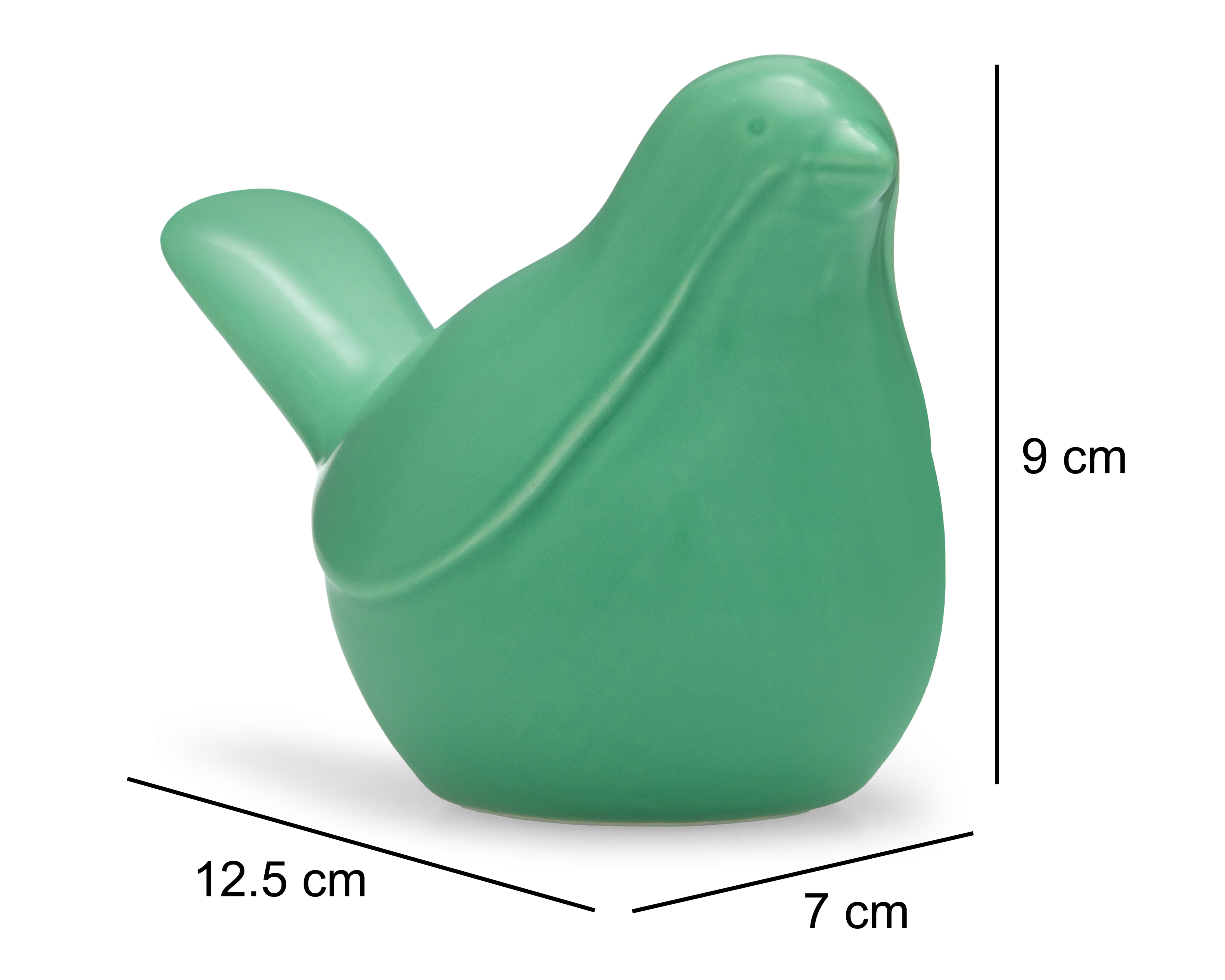 Foto 7 pulgar | Foto 6 | Figura Decorativa de Pájaro Antony B de Cerámica