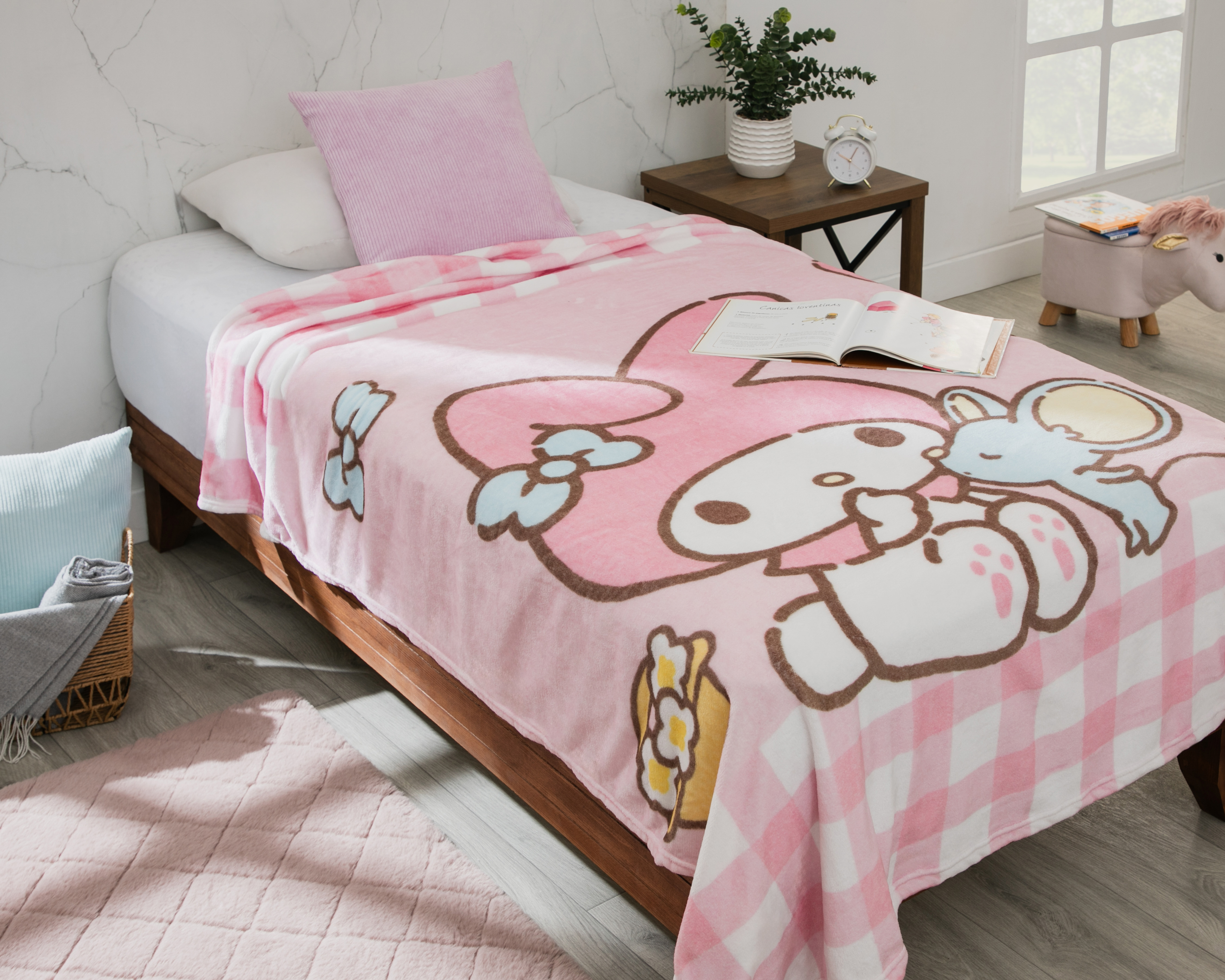 Cobertor Individual Providencia My Melody Rosa