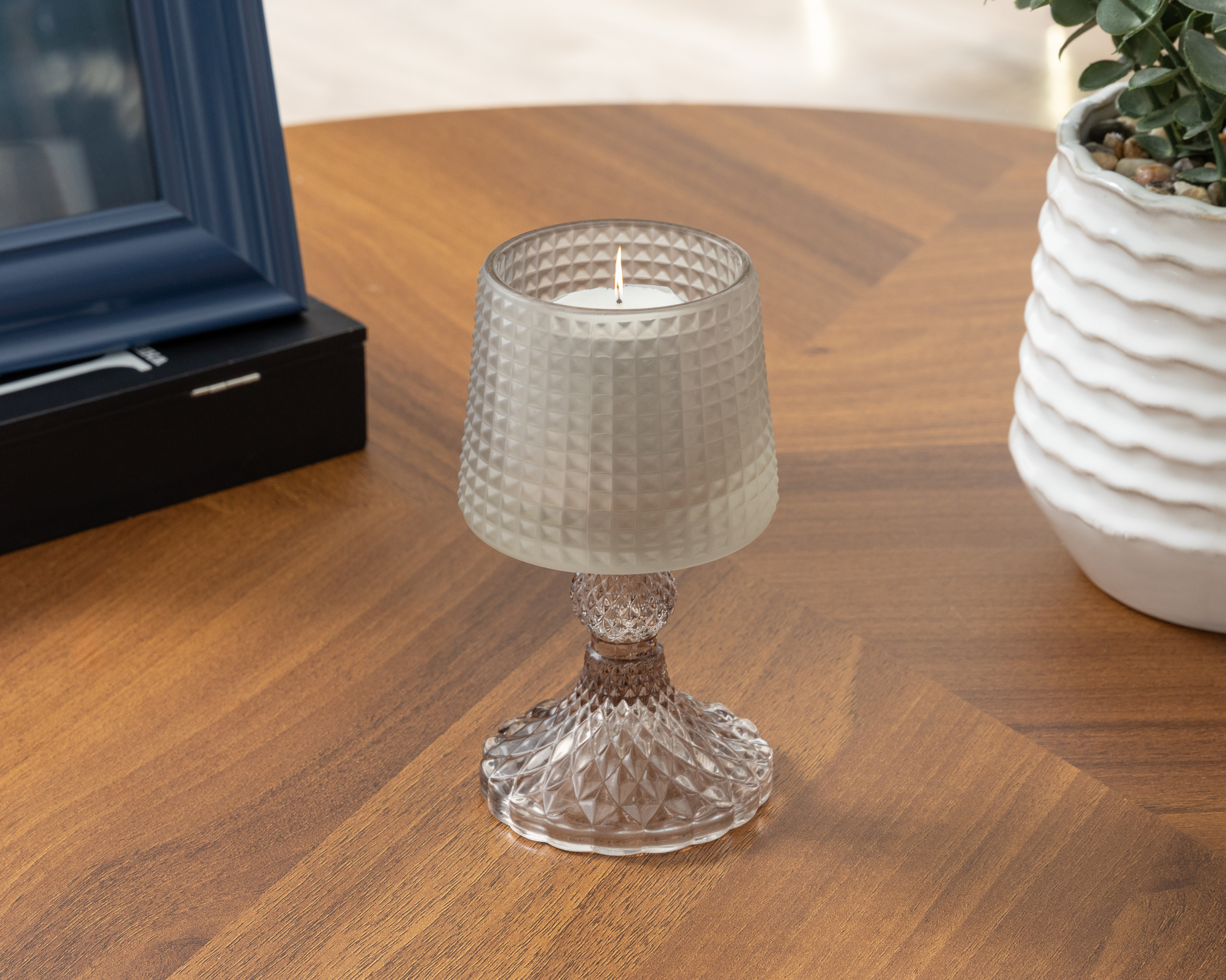 Foto 4 | Foto 4 | Portavela Gemma de Vidrio