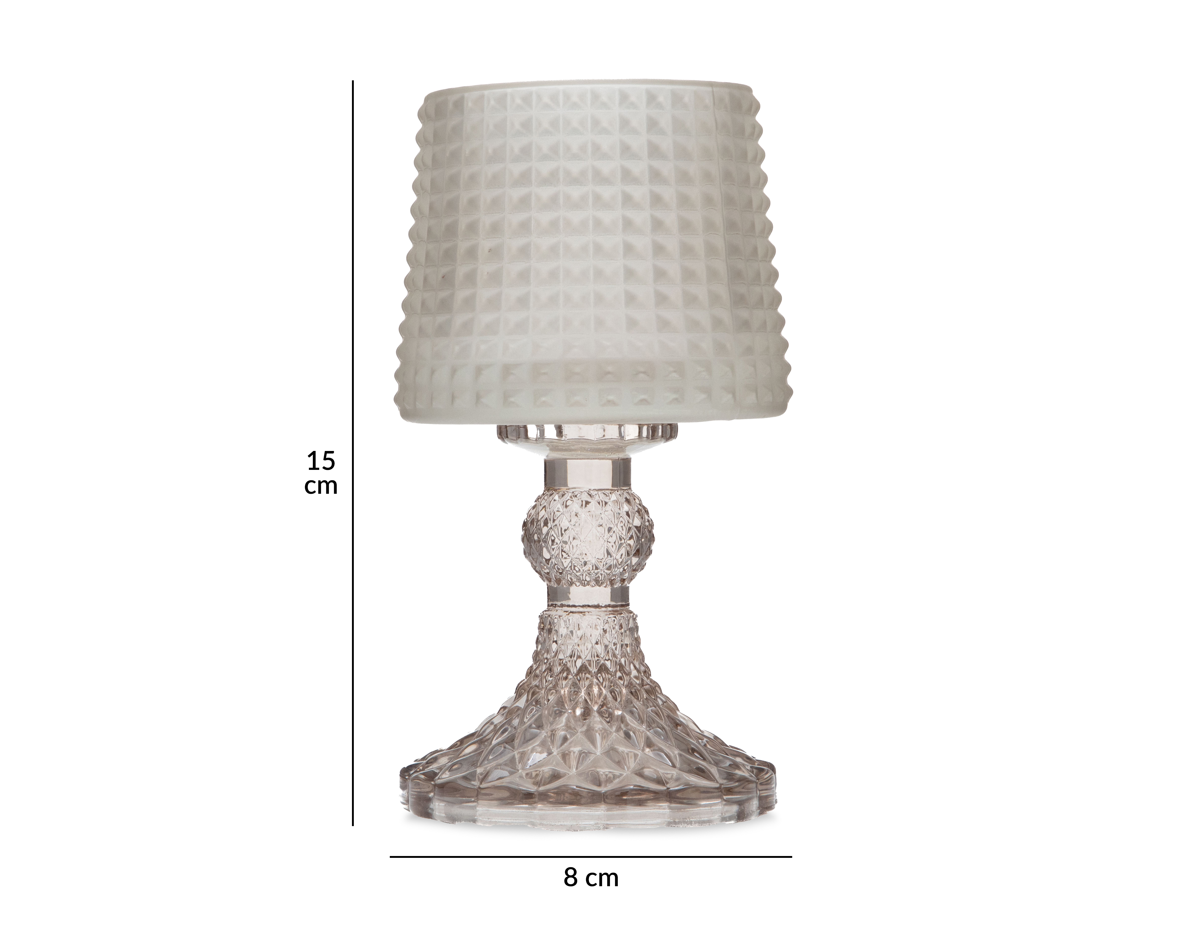 Foto 5 | Foto 5 | Portavela Gemma de Vidrio