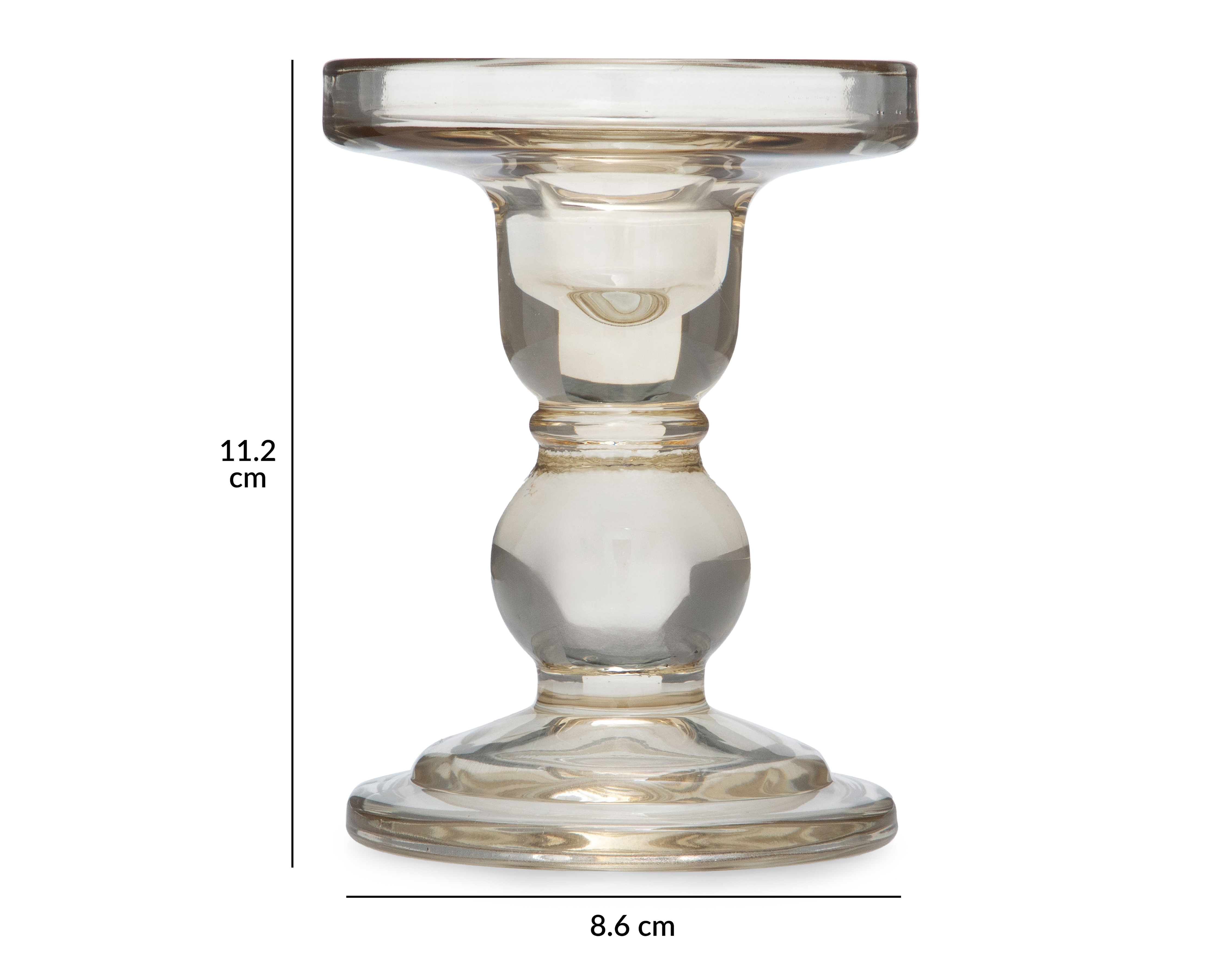 Foto 6 pulgar | Foto 5 | Candelabro Gamma de Vidrio de Cuarzo