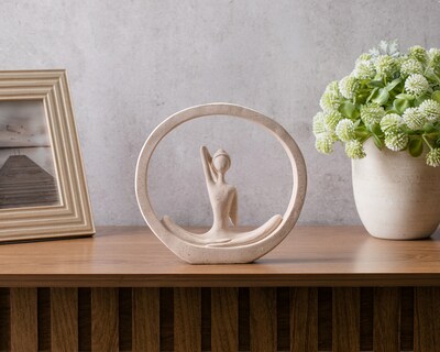 Foto 5 | Foto 5 | Escultura de Mujer Olaya de Resina