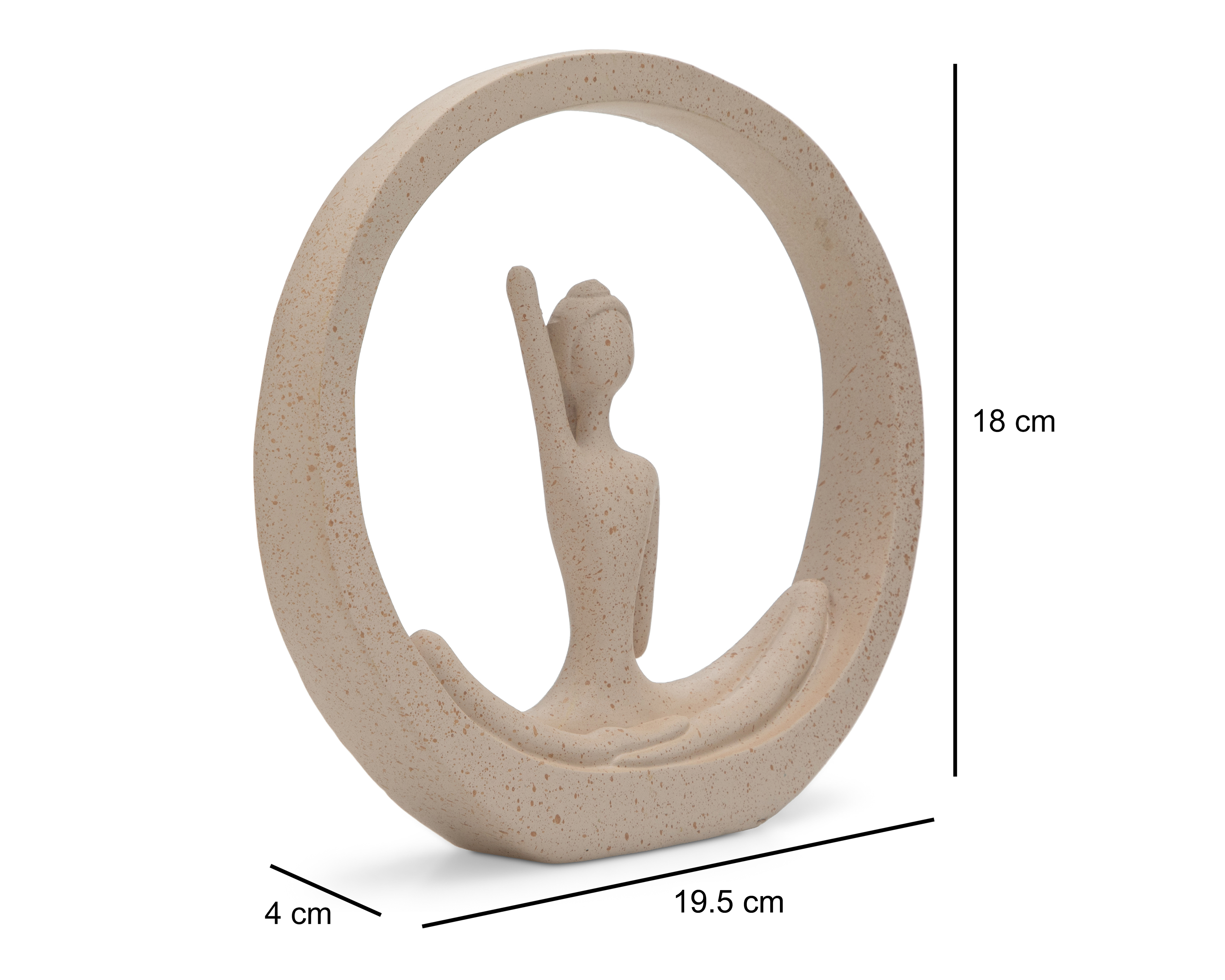 Foto 7 pulgar | Foto 6 | Escultura de Mujer Olaya de Resina