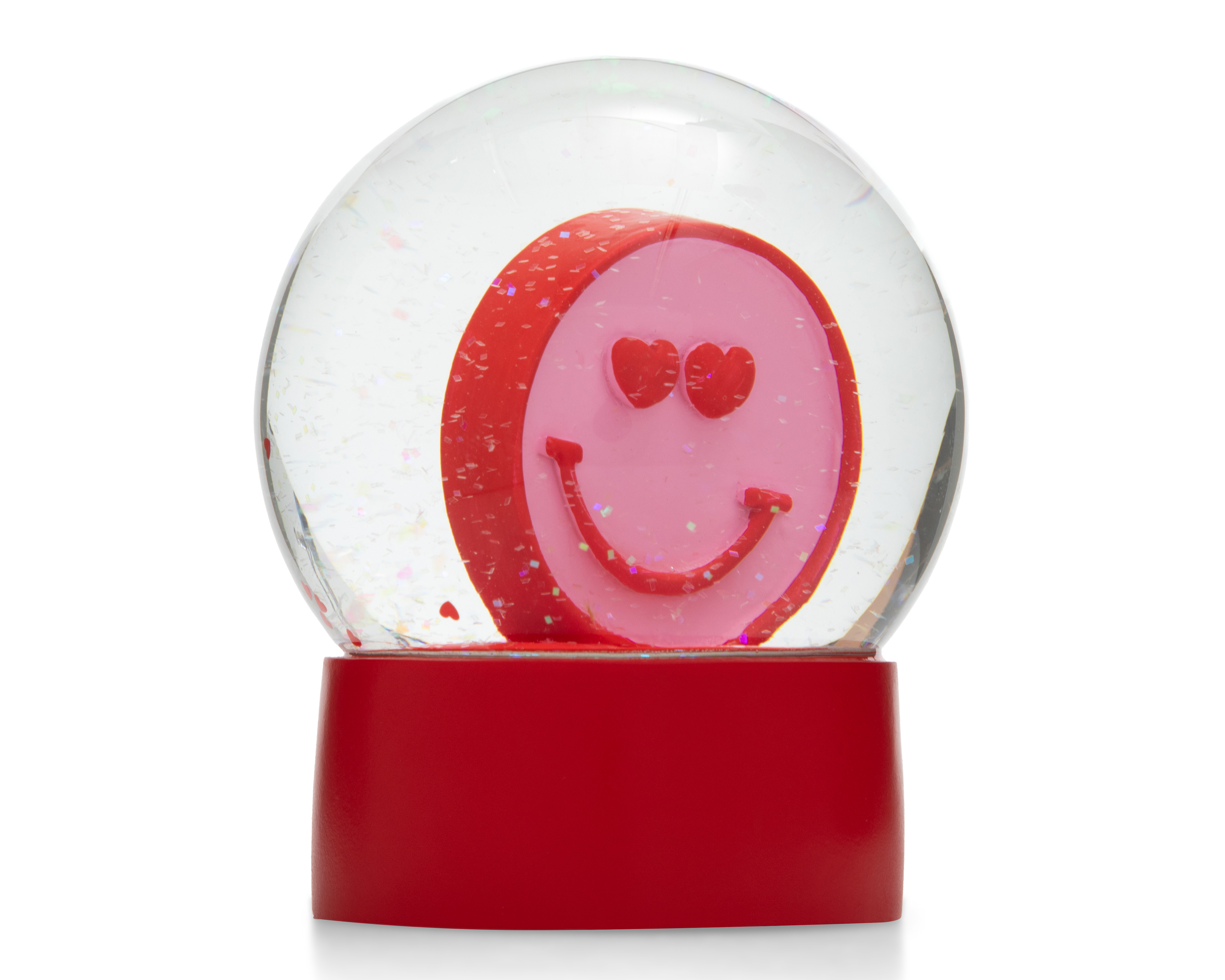 Esfera de Agua Happy Face de Vidrio