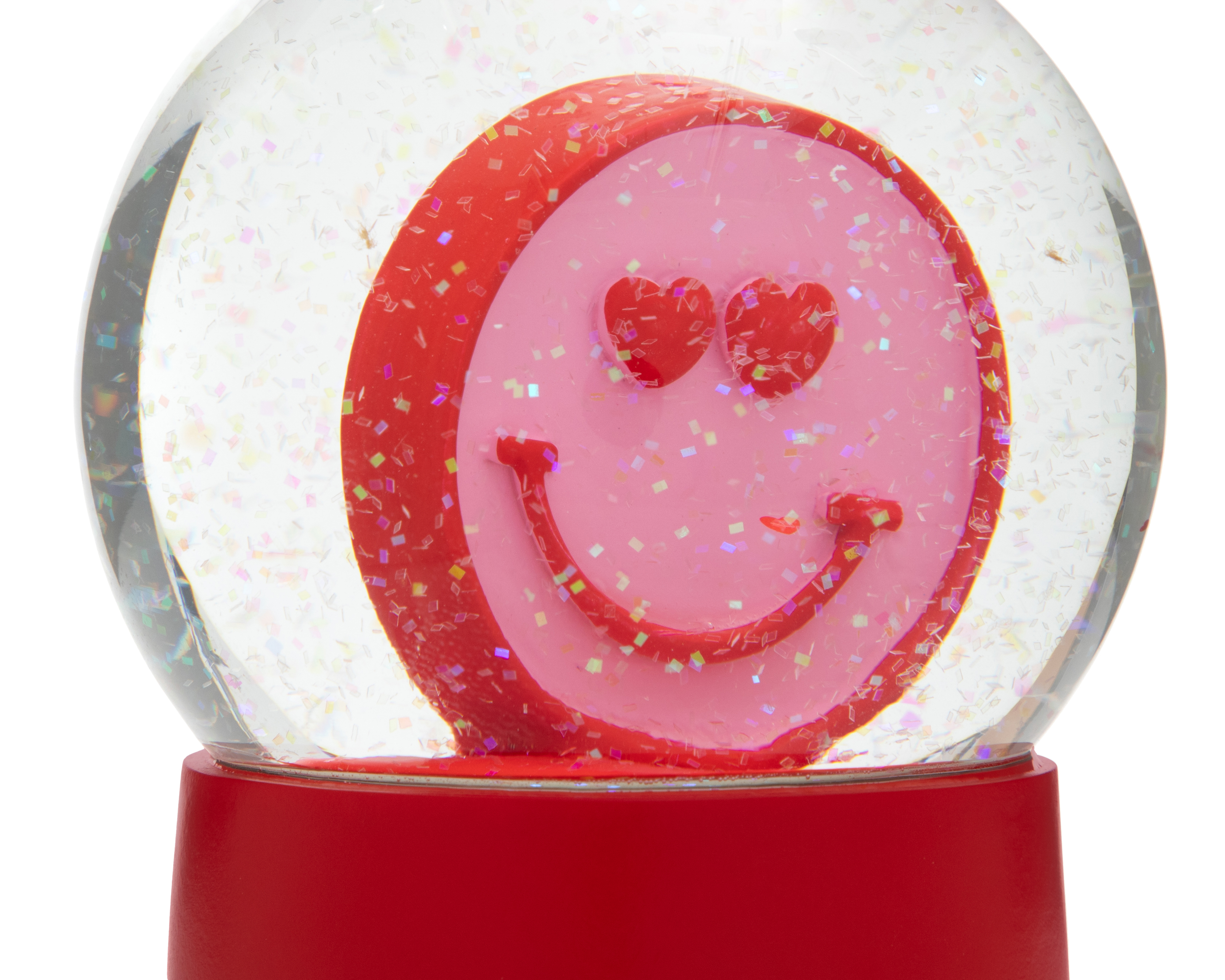 Foto 5 pulgar | Foto 4 | Esfera de Agua Happy Face de Vidrio