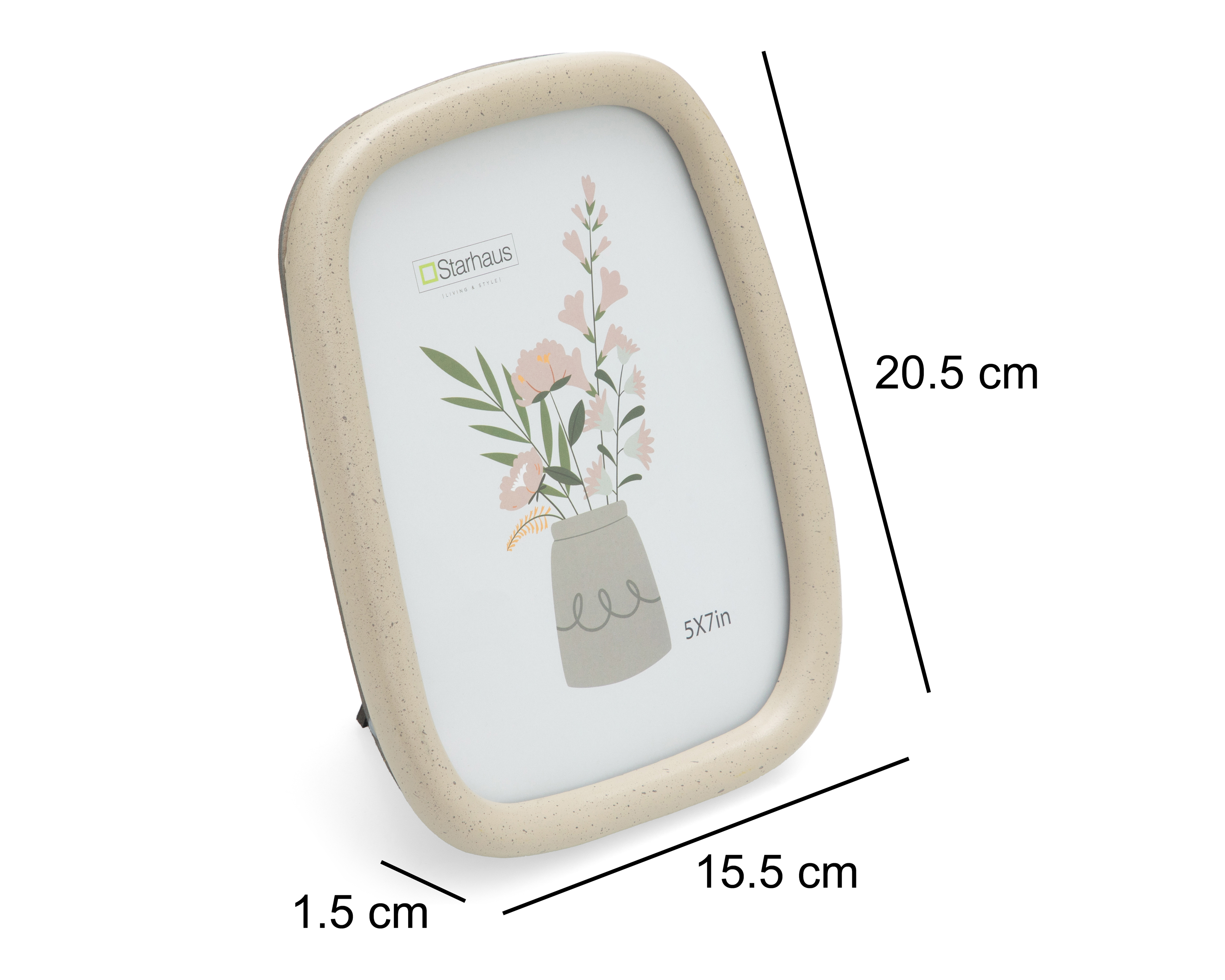 Foto 6 pulgar | Foto 5 | Portarretrato de Resina Starhaus 5 x 7 Pulgadas