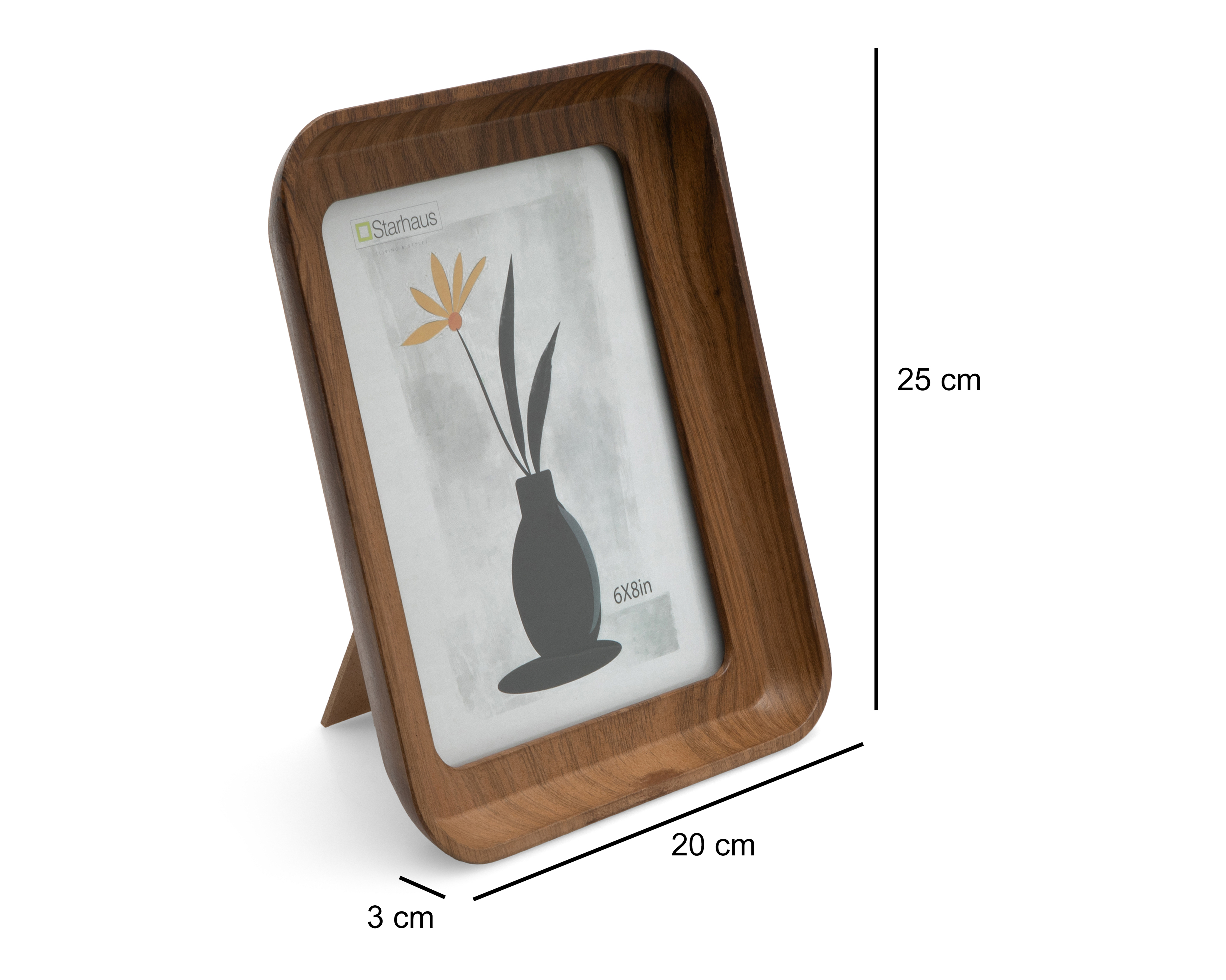 Foto 6 pulgar | Foto 5 | Portarretraro de Madera Starhaus 6 x 8 Pulgadas