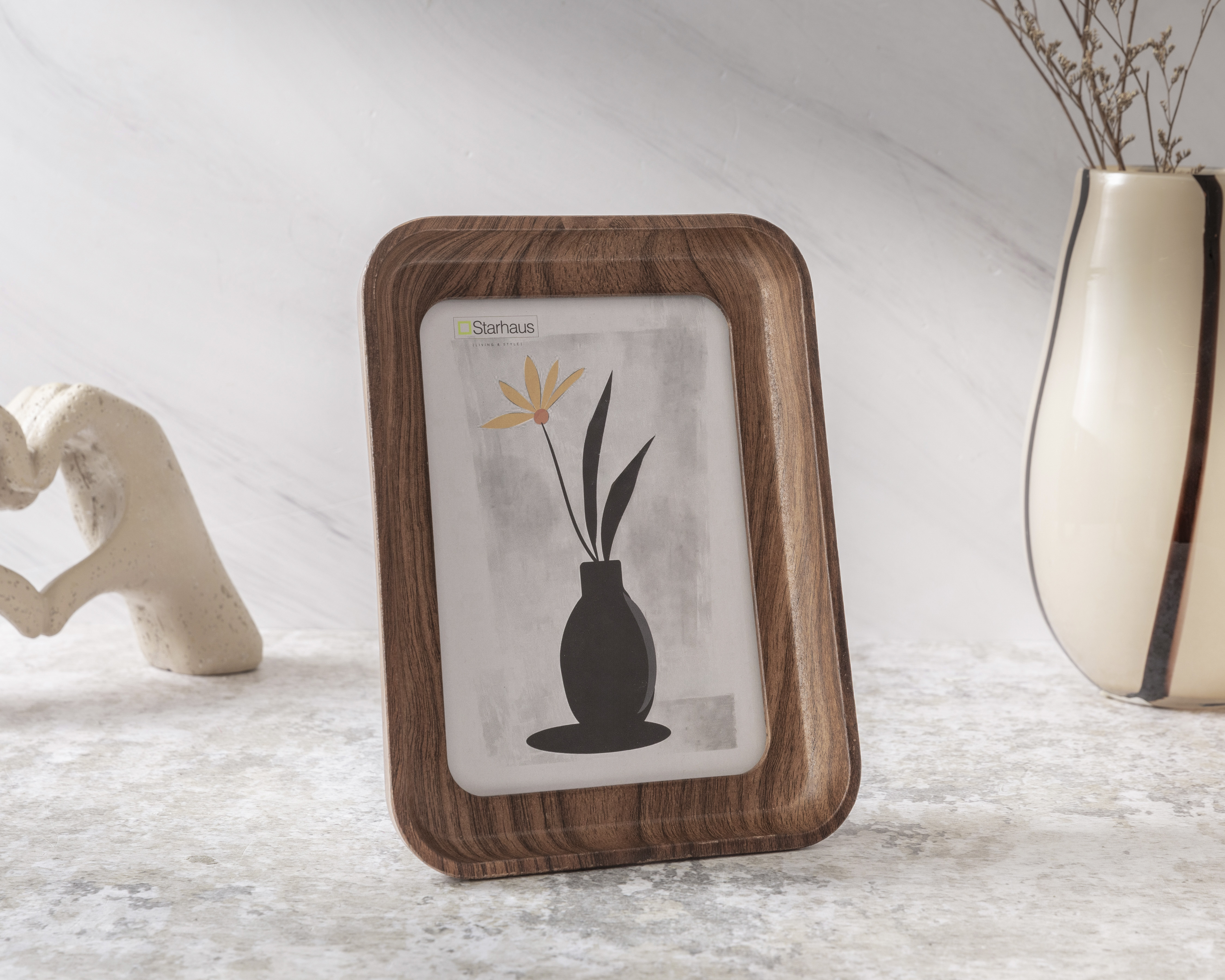 Foto 4 | Foto 4 | Portarretrato de Madera Starhaus 5 x 7 Pulgadas