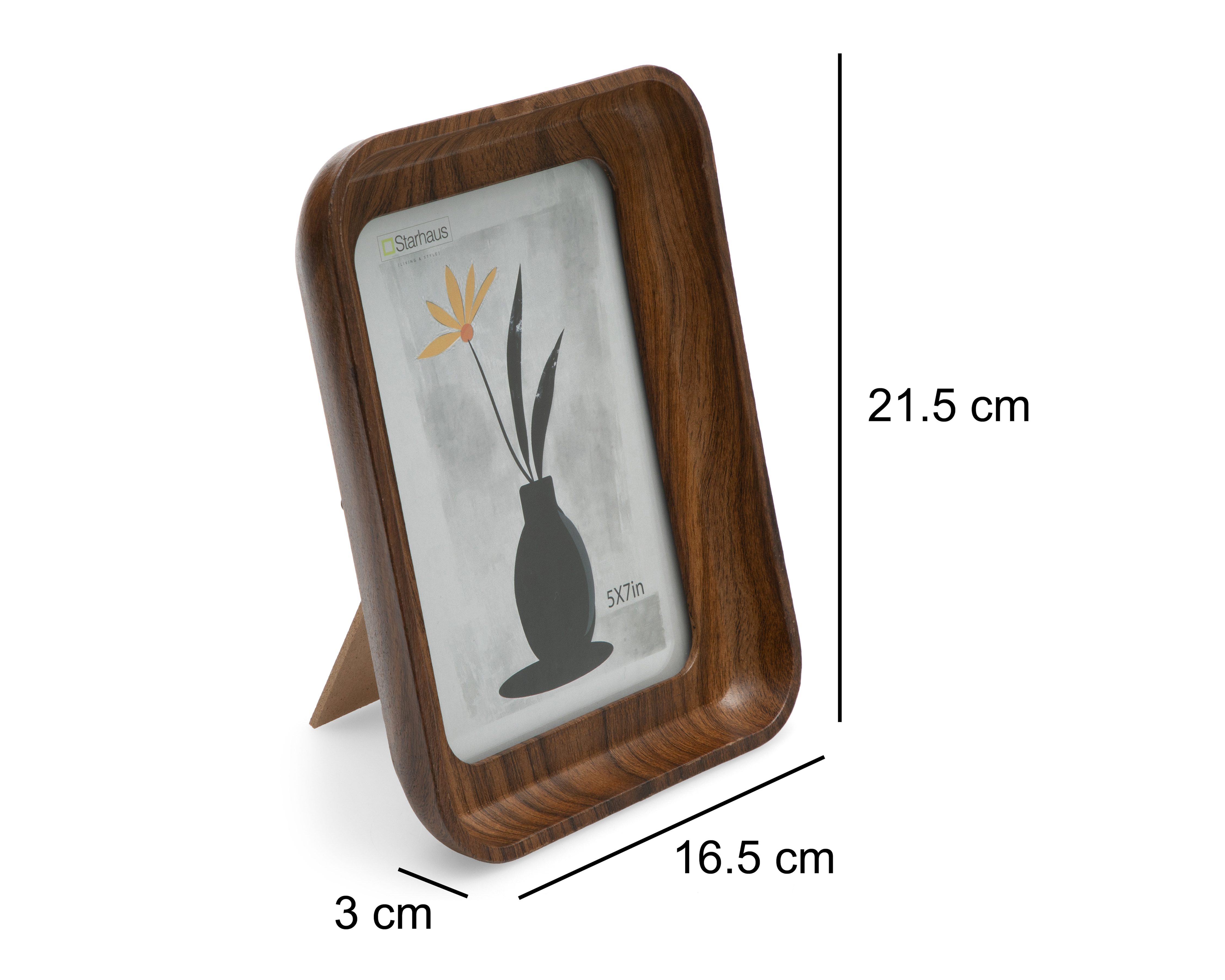 Foto 5 | Foto 5 | Portarretrato de Madera Starhaus 5 x 7 Pulgadas