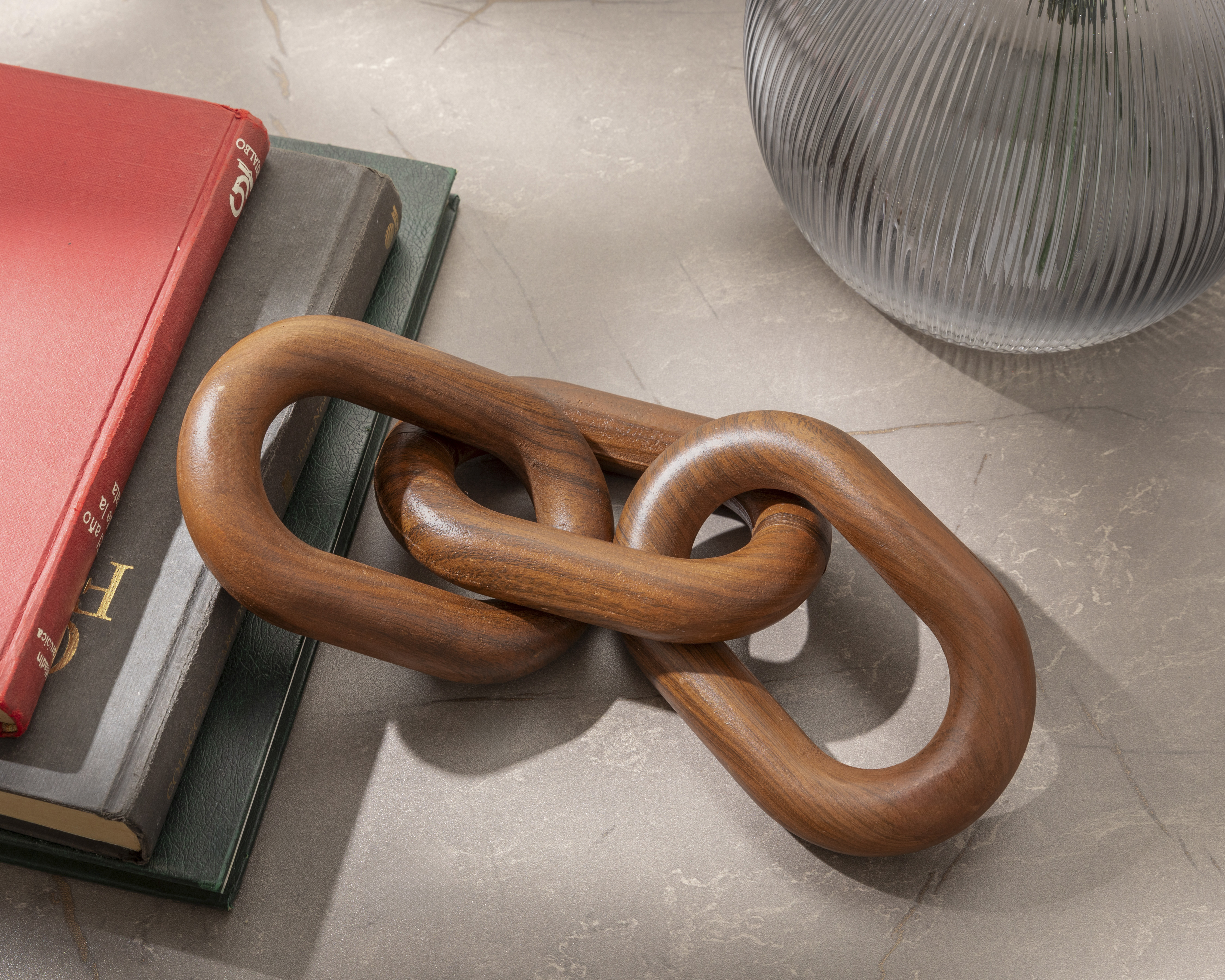 Foto 5 | Foto 5 | Figura Decorativa de Cadena Eir de Madera