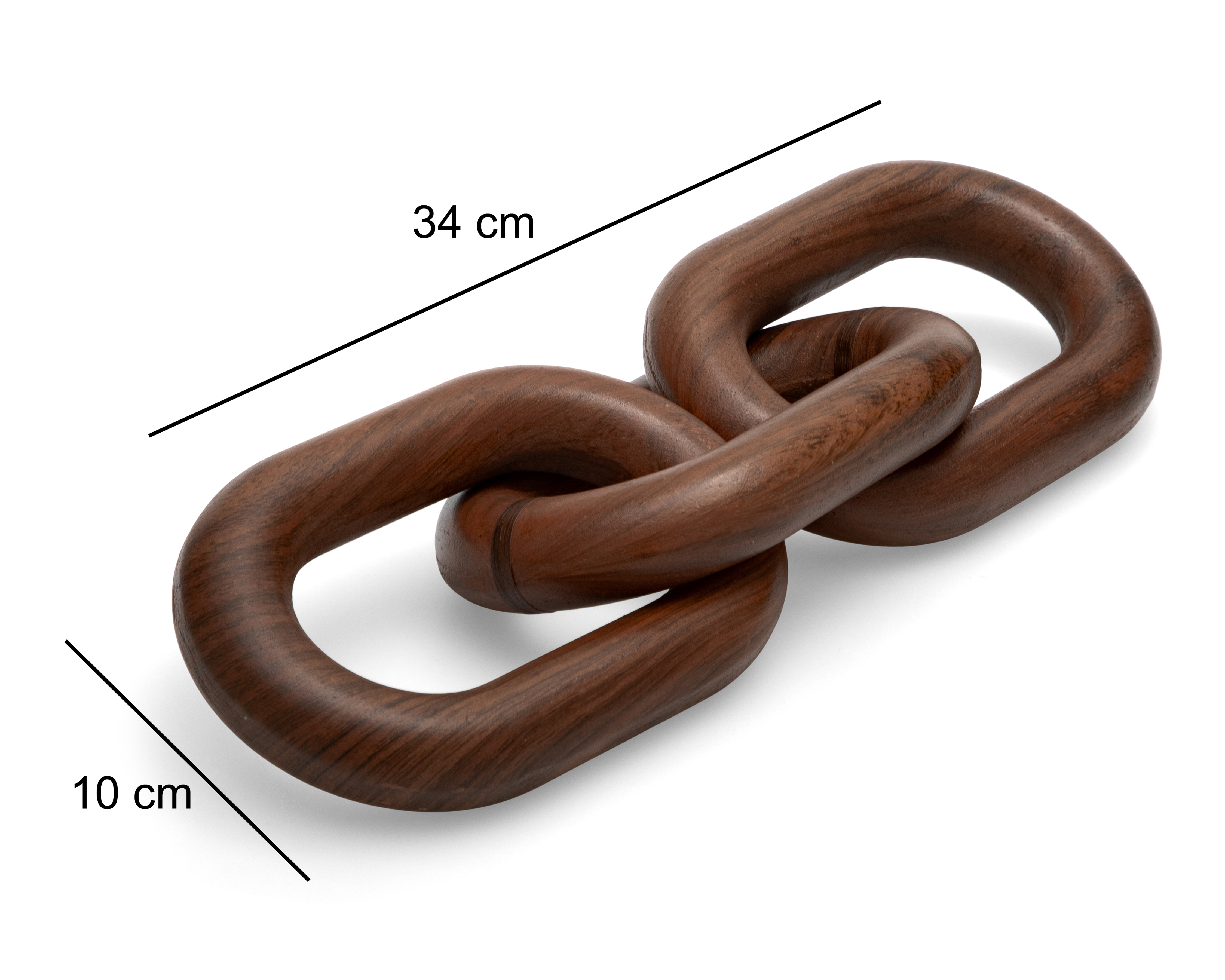 Foto 7 pulgar | Foto 6 | Figura Decorativa de Cadena Eir de Madera