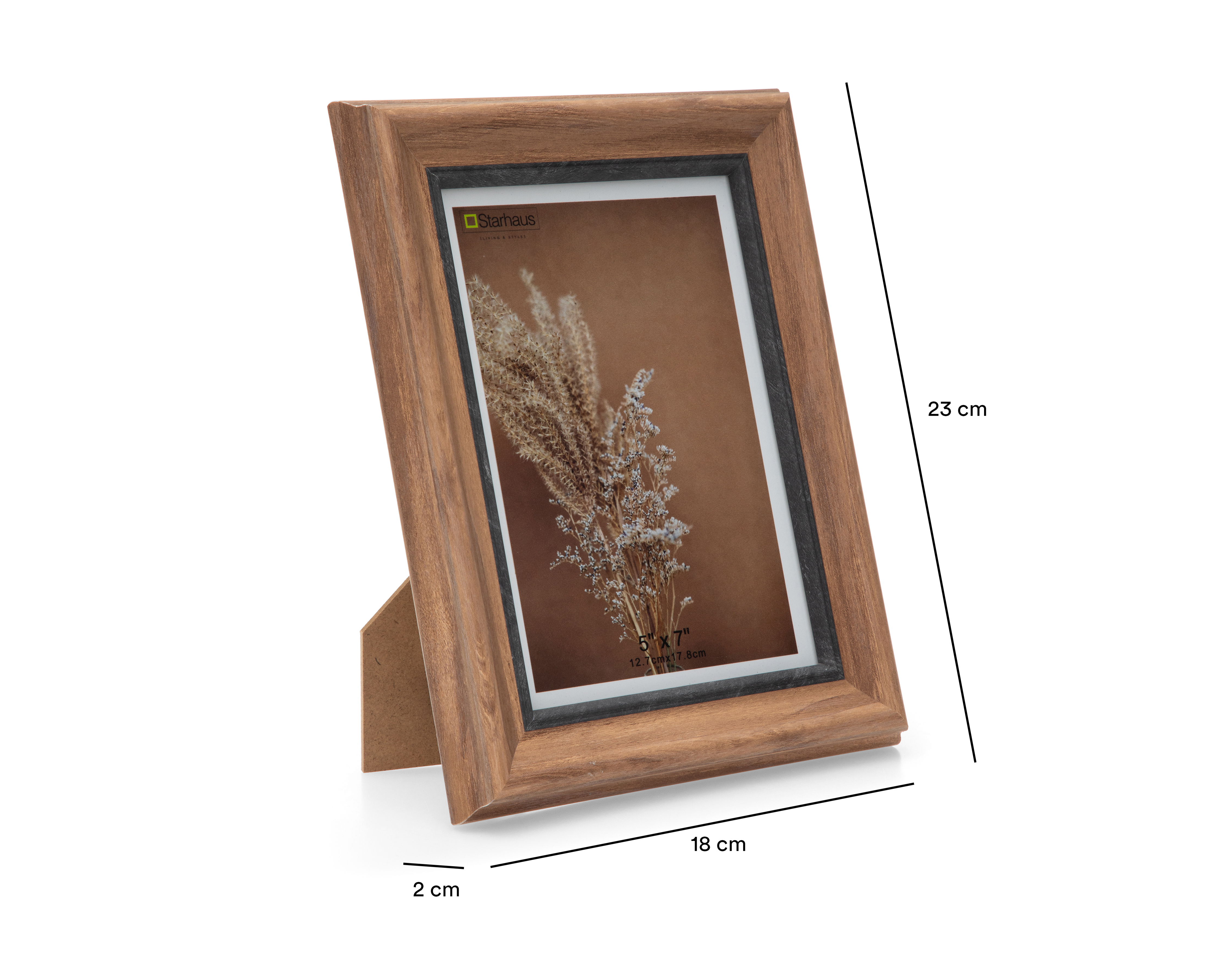 Foto 5 | Foto 5 | Portarretrato de Poliestireno Starhaus 5 x 7 Pulgadas