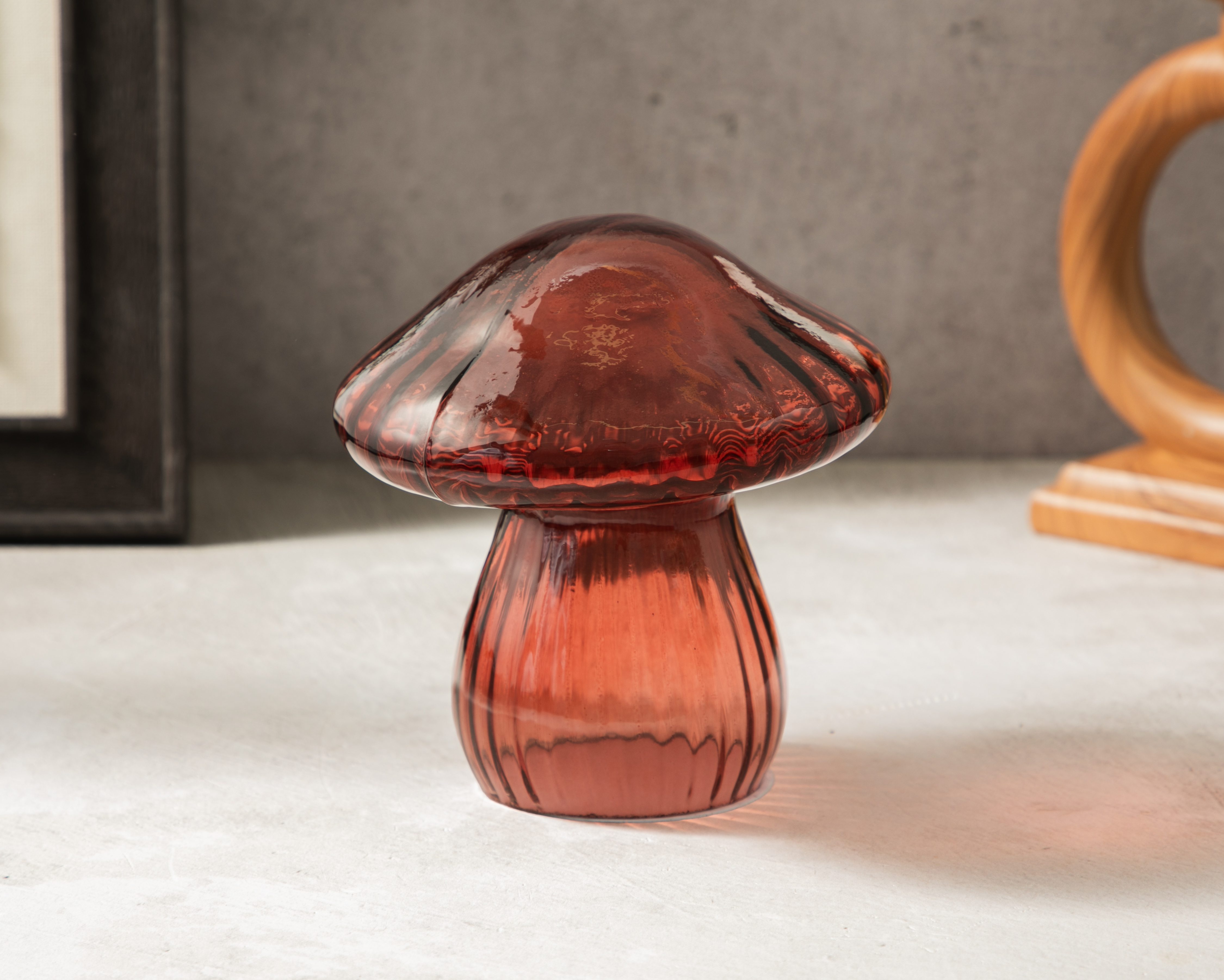 Foto 4 | Foto 4 | Escultura de Hongo Champy A de Vidrio