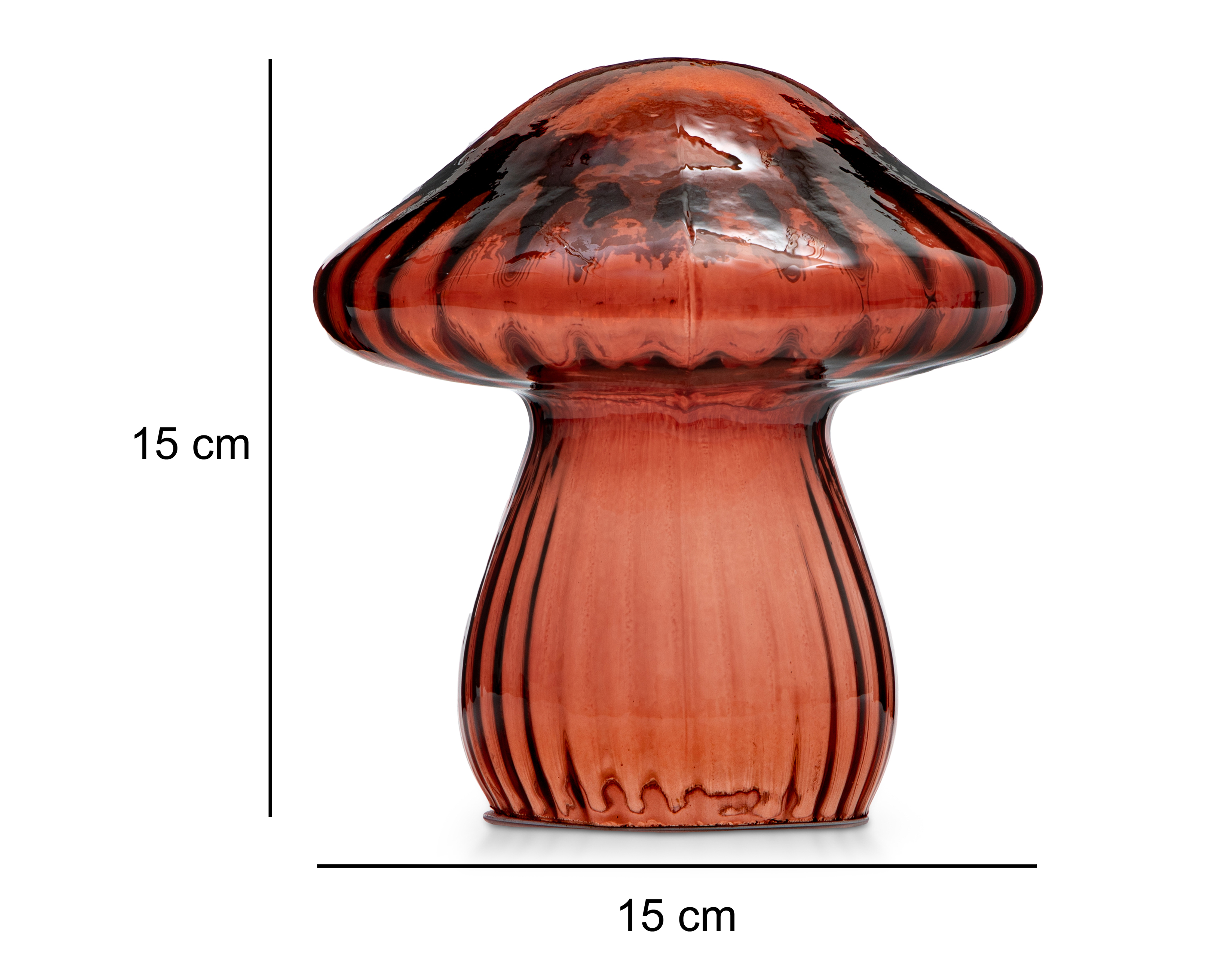 Foto 6 pulgar | Foto 5 | Escultura de Hongo Champy A de Vidrio