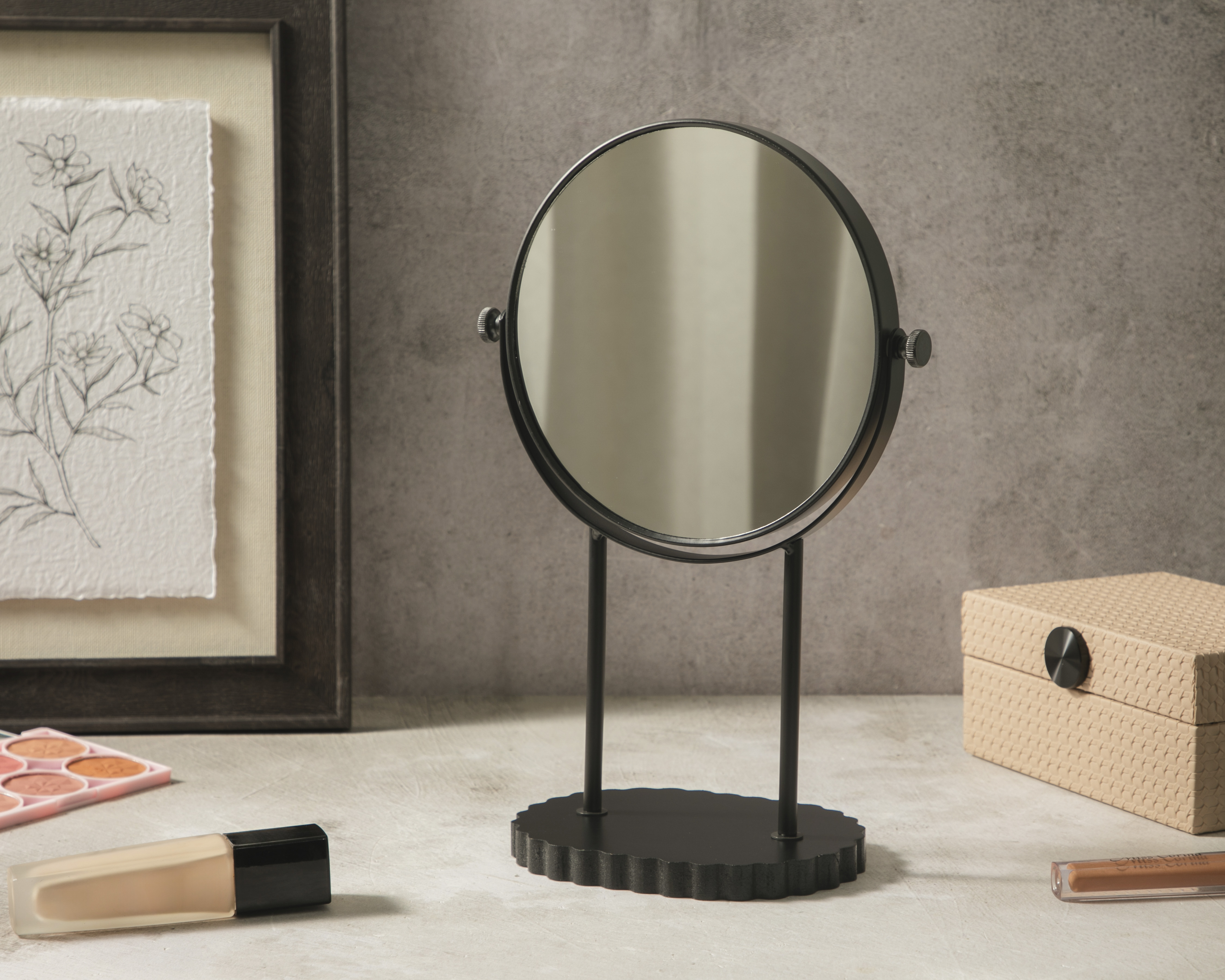 Foto 5 pulgar | Foto 4 | Espejo Redondo Ariel 21 x 33 cm