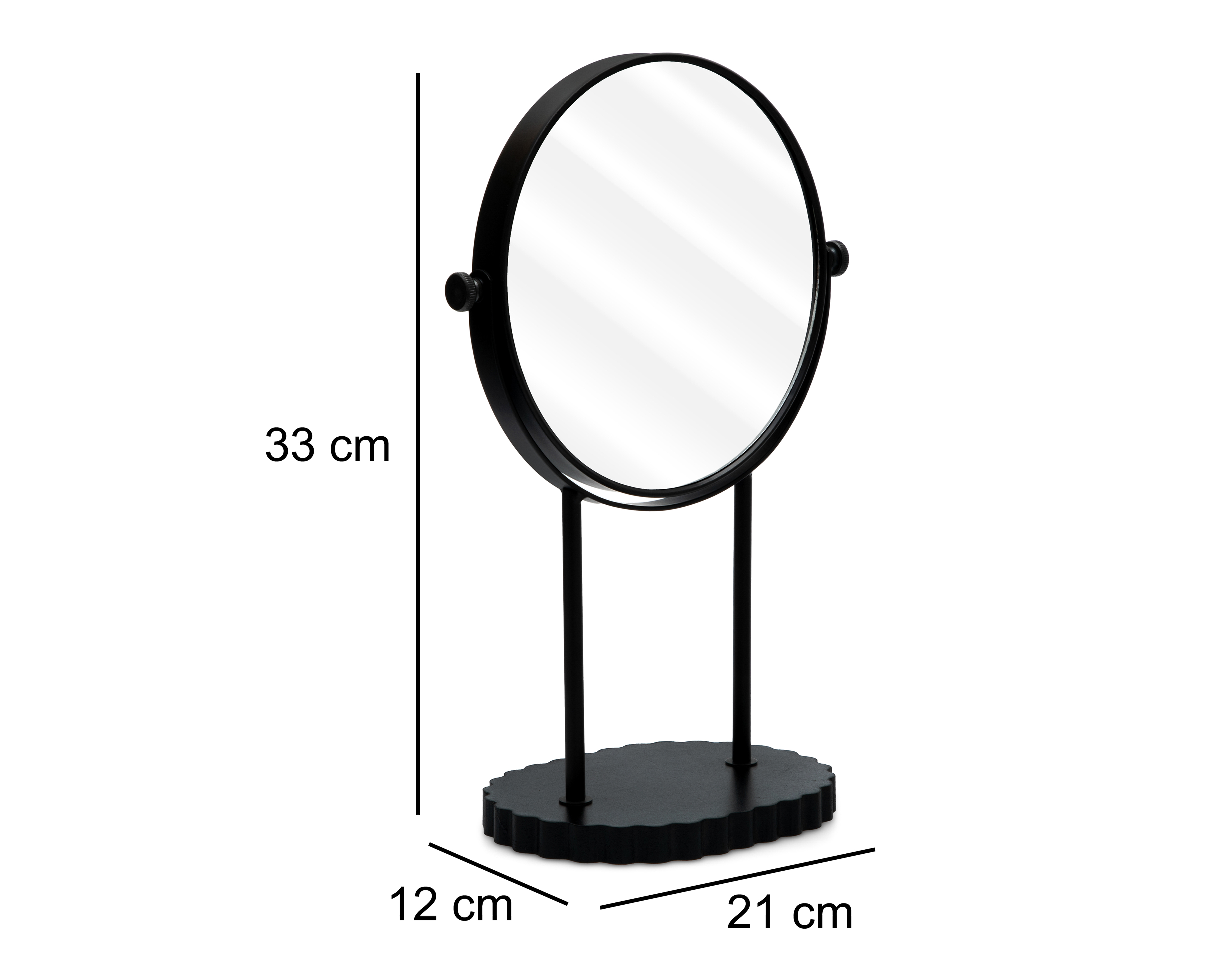 Foto 6 pulgar | Foto 5 | Espejo Redondo Ariel 21 x 33 cm