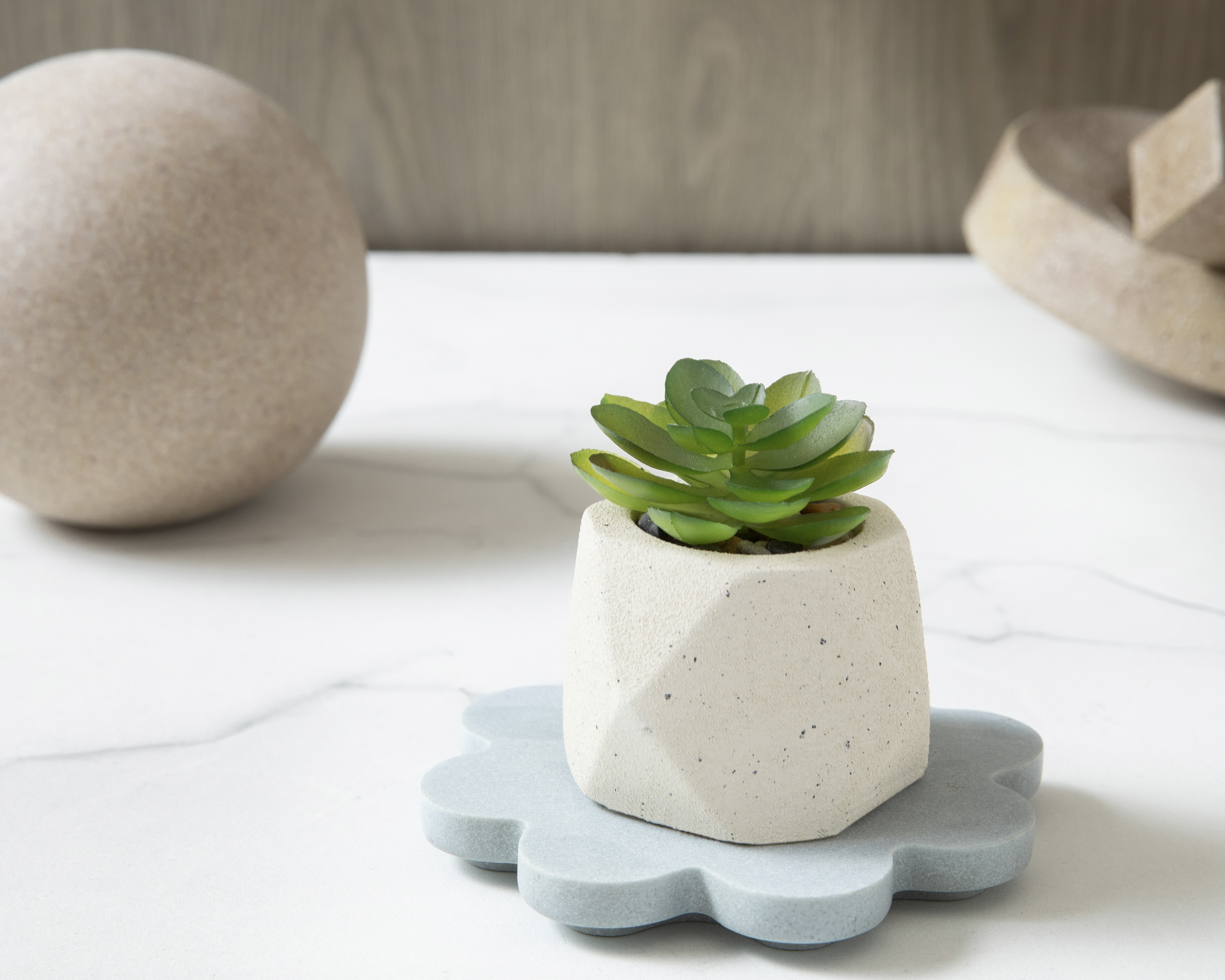 Foto 4 | Foto 4 | Suculenta Artificial con Maceta Starhaus 8 cm