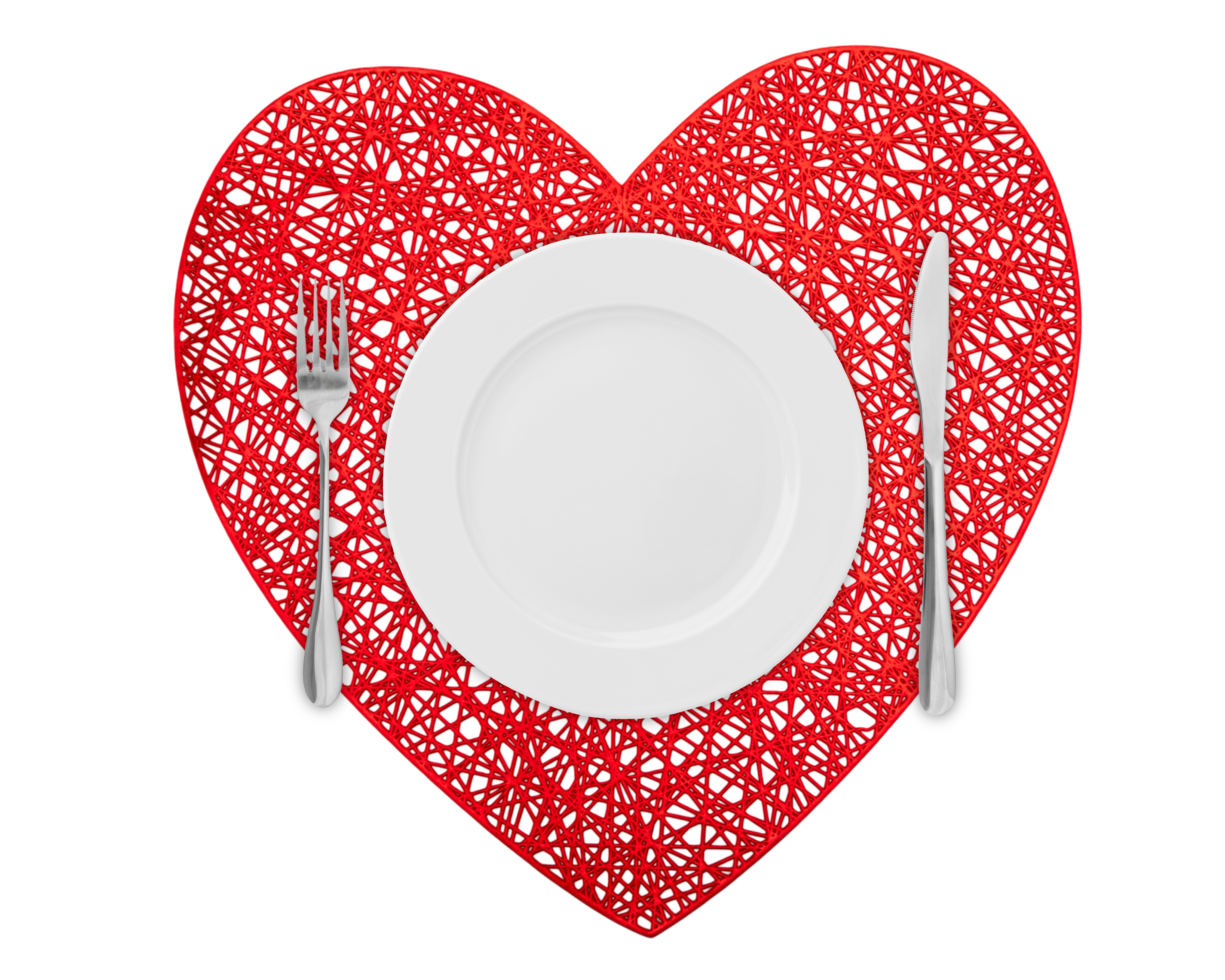 Foto 3 pulgar | Foto 2 | Mantel Individual Rojo Starhaus Valentine 4 Piezas