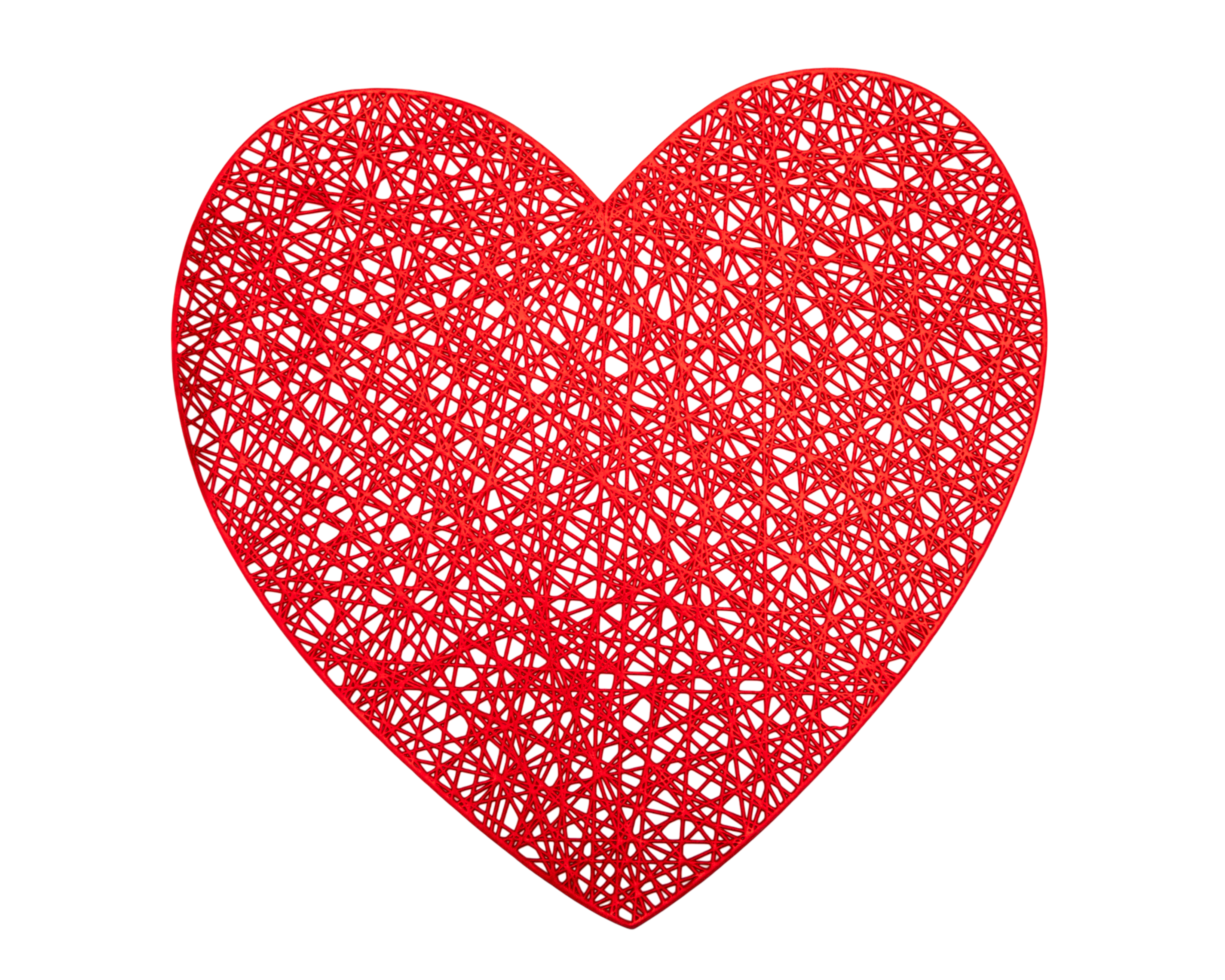 Foto 4 | Foto 4 | Mantel Individual Rojo Starhaus Valentine 4 Piezas