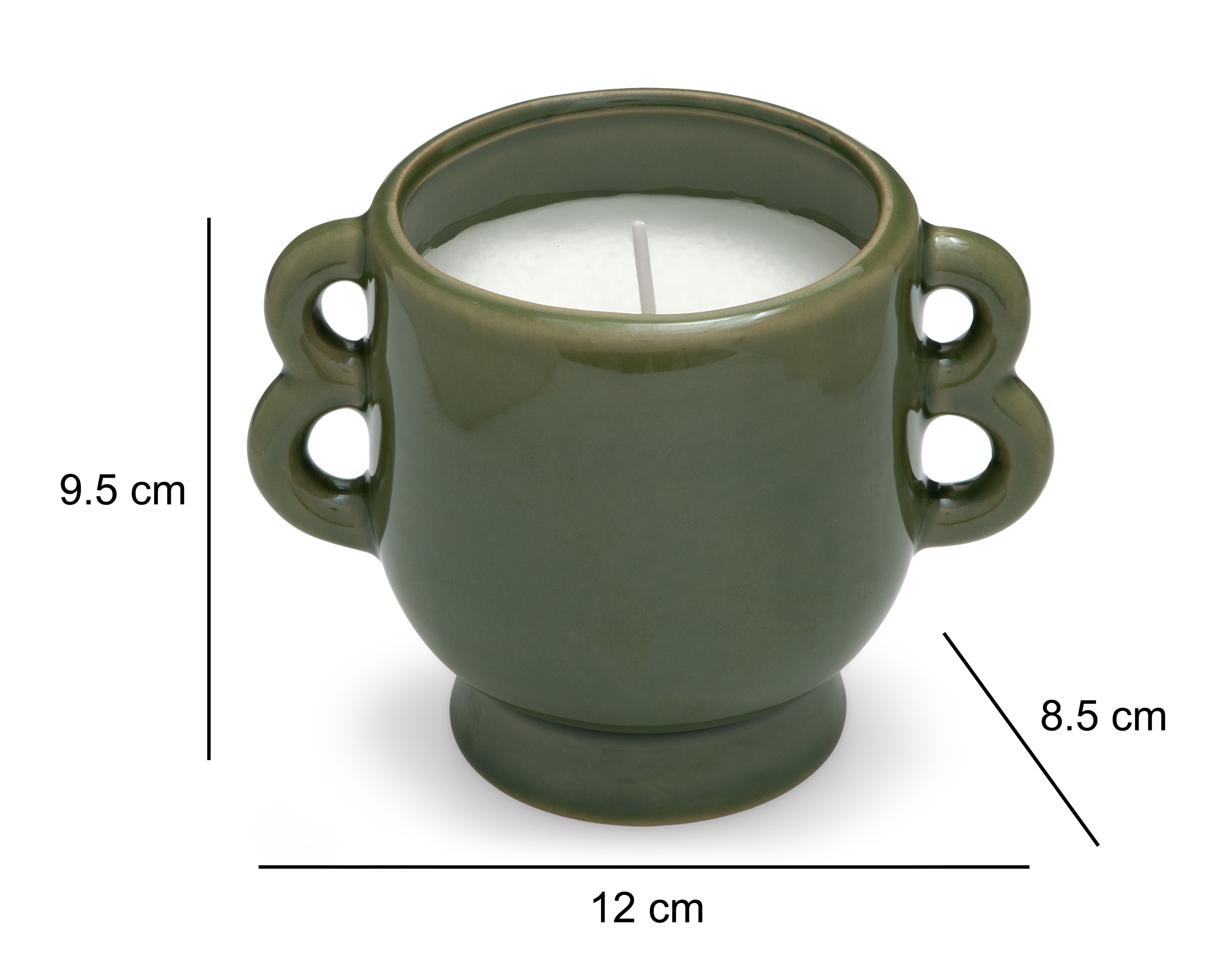 Foto 5 pulgar | Foto 4 | Vela Decorativa Verde