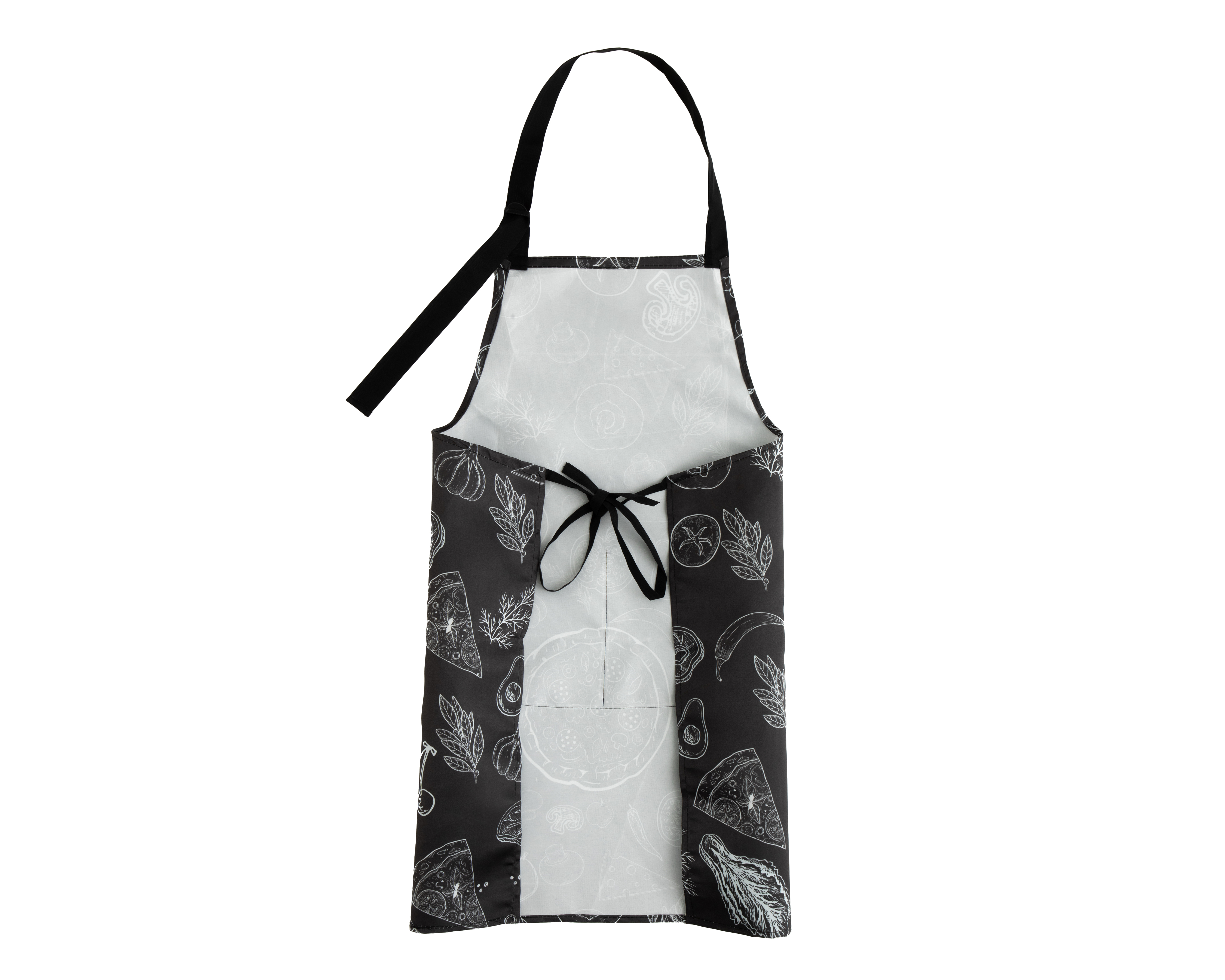 Foto 3 pulgar | Foto 2 | Mandil de Cocina Charlie Negro