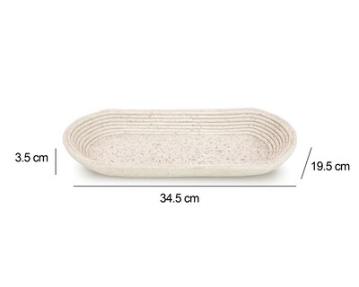 Foto 5 | Foto 5 | Charola Decorativa Ovalada Bedal de Resina