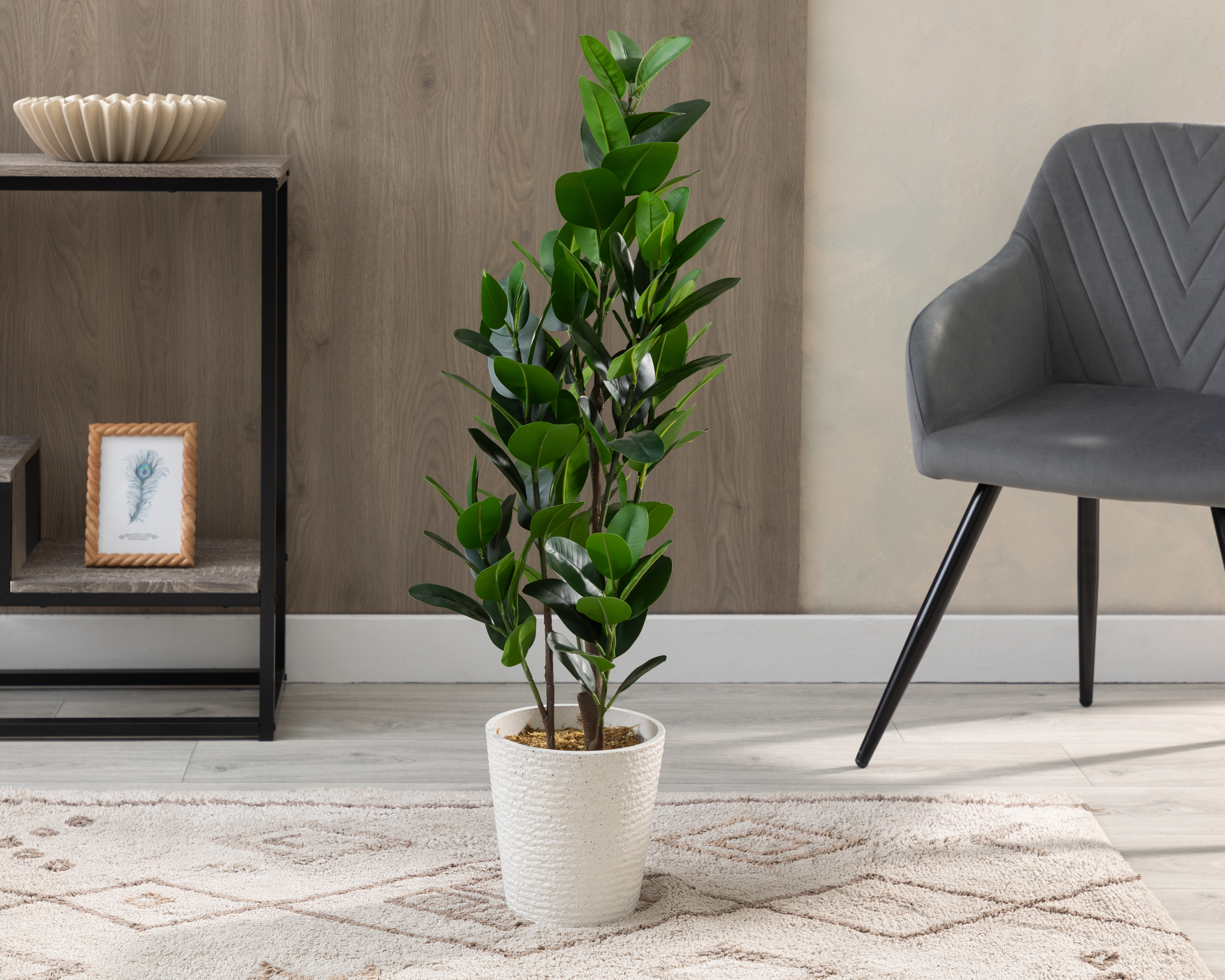 Foto 5 pulgar | Foto 4 | Ficus Artificial con Maceta Starhaus 100 cm