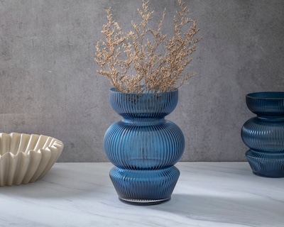 Foto 4 | Foto 4 | Jarrón Decorativo Navy de Vidrio