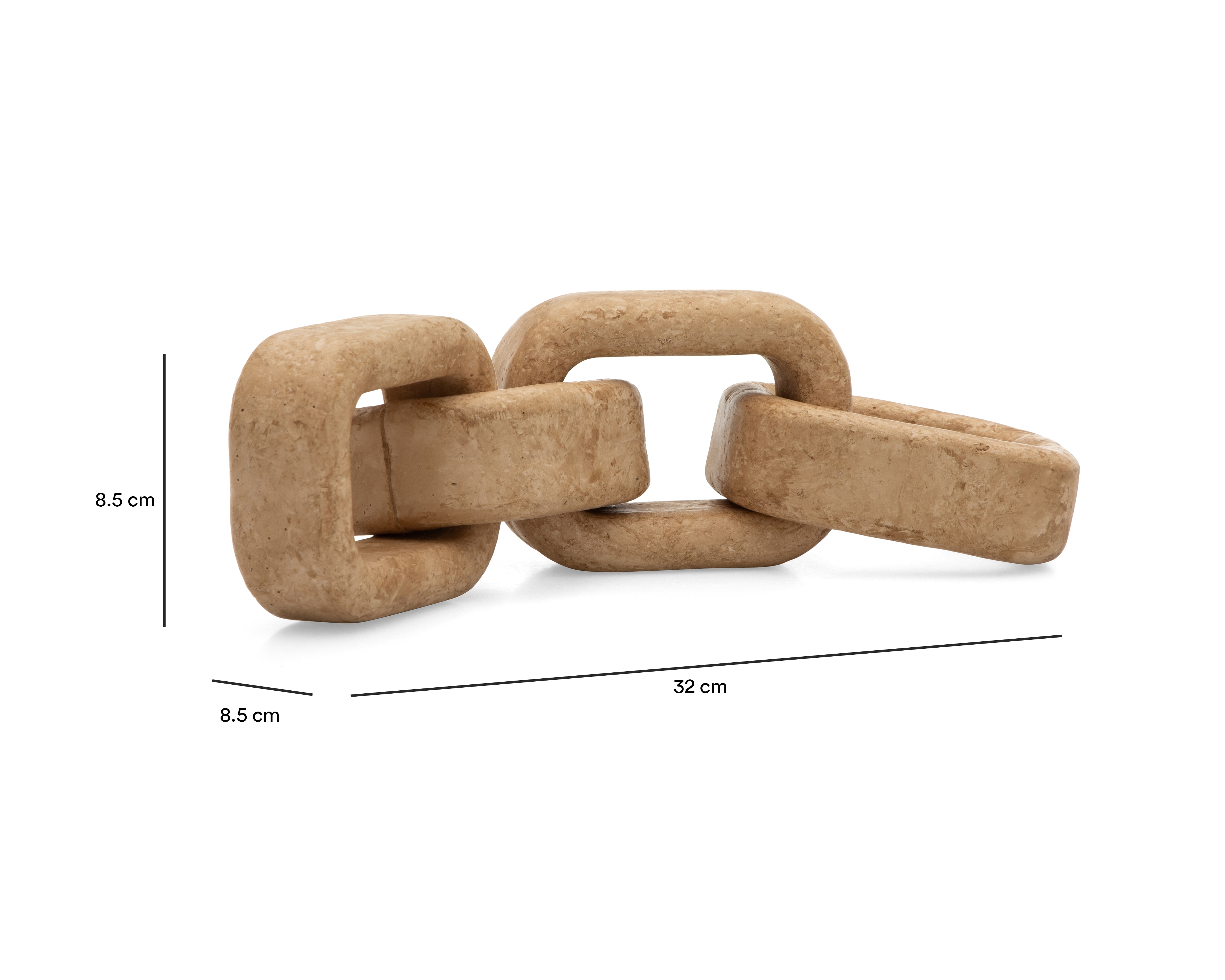 Figura Decorativa de Cadena Neuss de Resina | Coppel.com