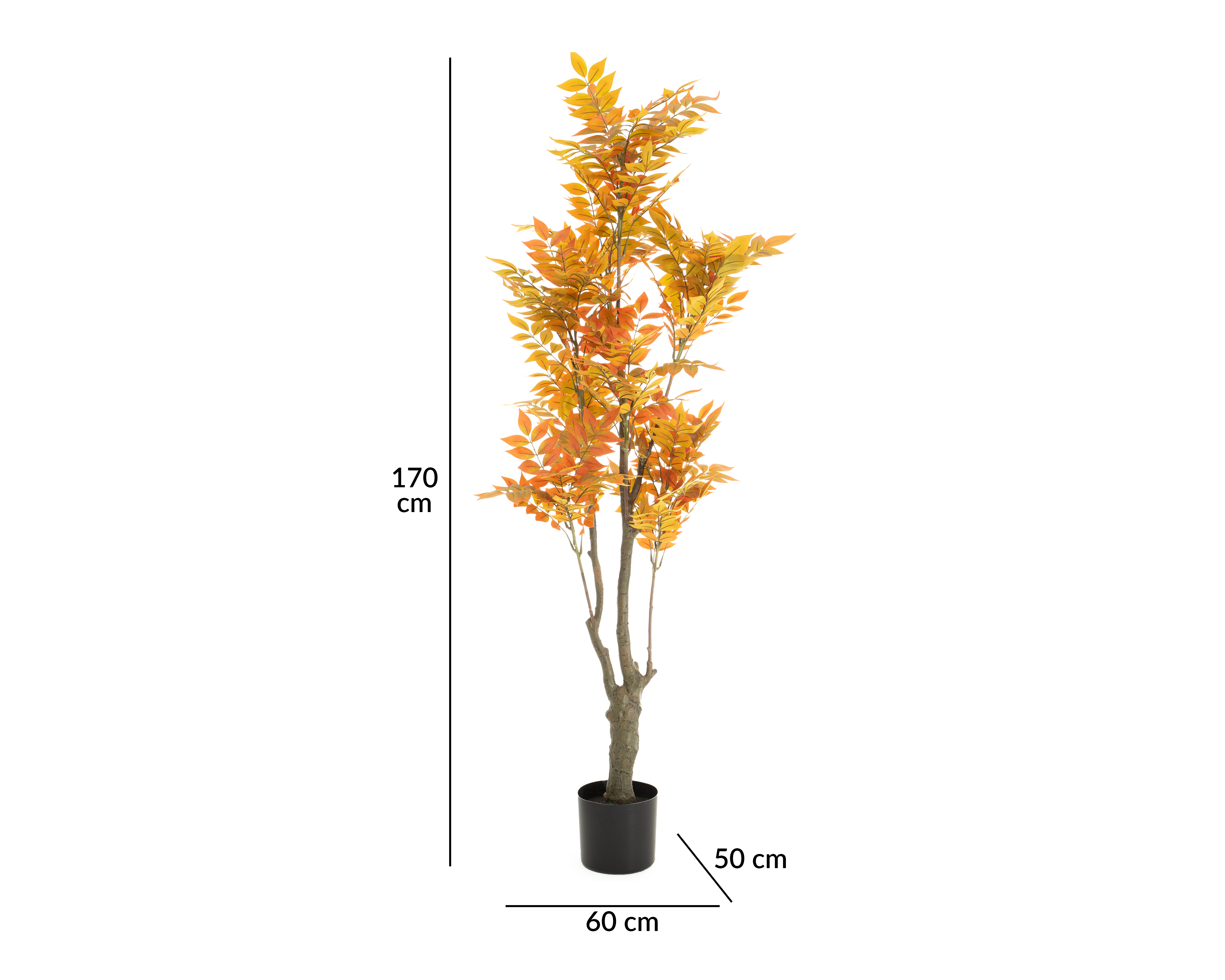 Foto 6 pulgar | Foto 5 | Planta Artificial con Maceta Starhaus 170 cm